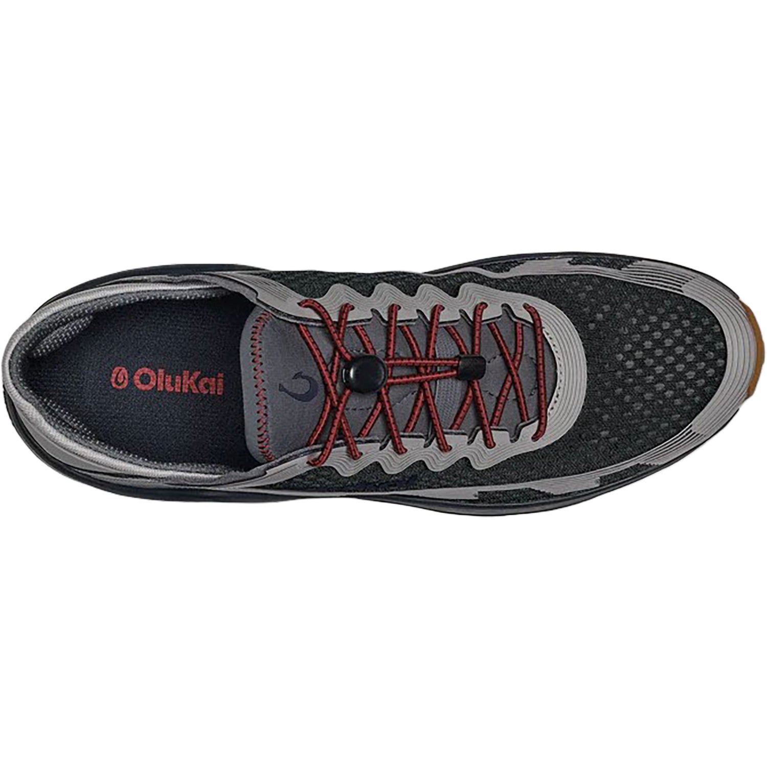 Mens Olukai Men's Olukai Ahi Rock Ash Mesh Rock Ash Mesh