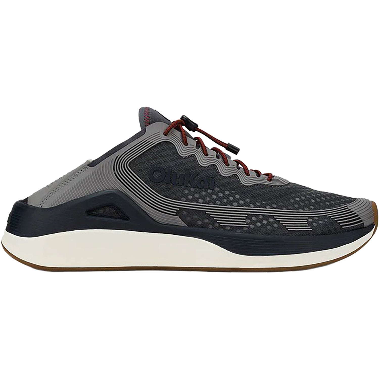 Mens Olukai Men's Olukai Ahi Rock Ash Mesh Rock Ash Mesh