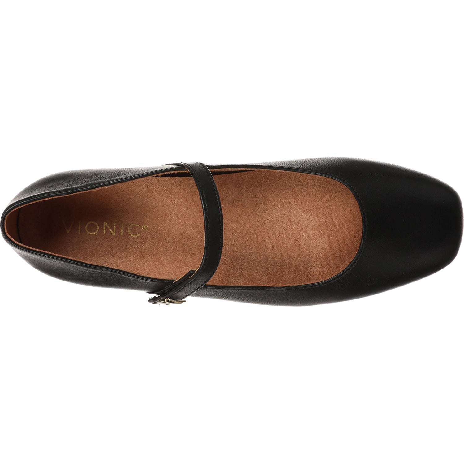 Womens Vionic Women's Vionic Alameda Black Leather Black Leather