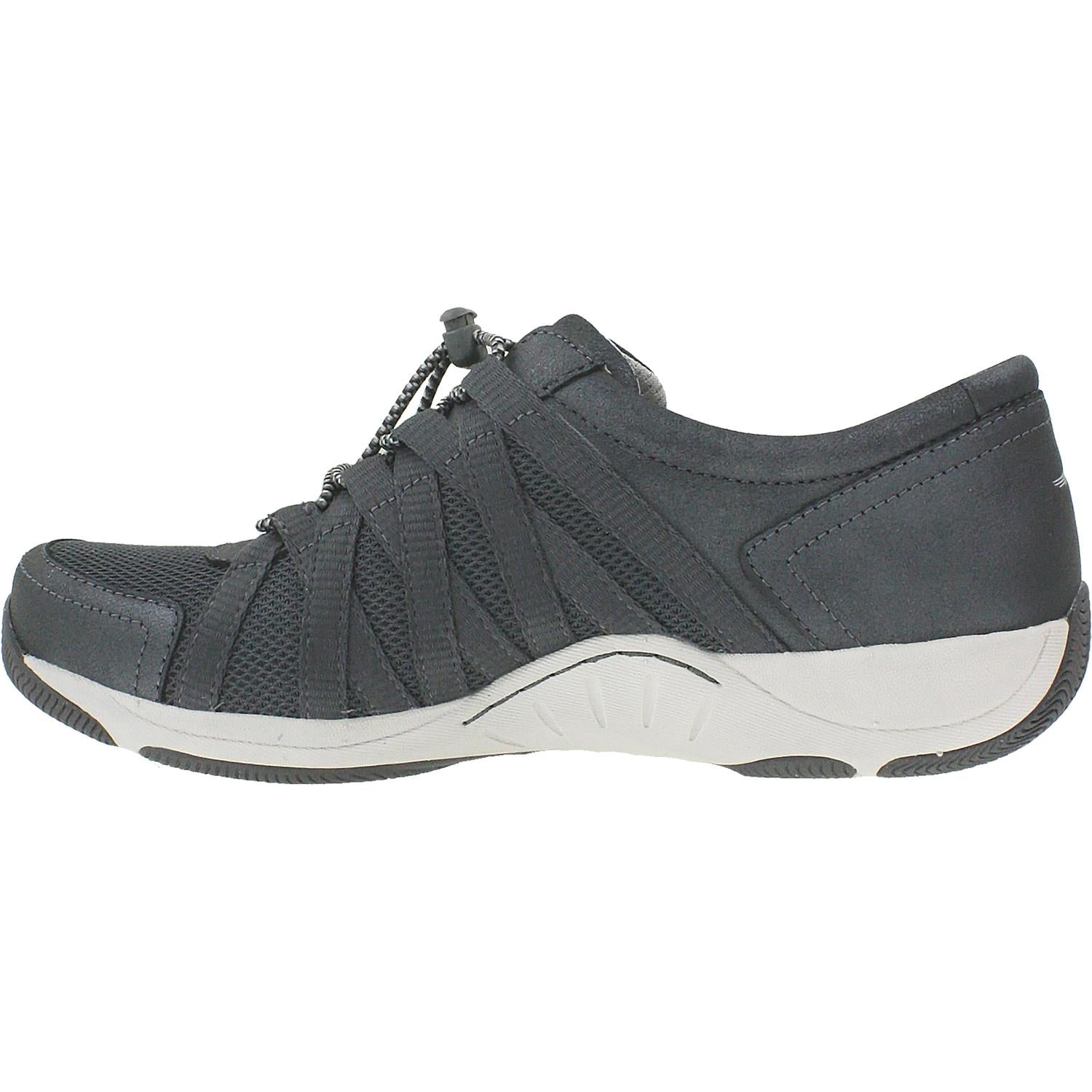 Womens Dansko Women's Dansko Honor Charcoal/Metallic Suede Charcoal/Metallic Suede