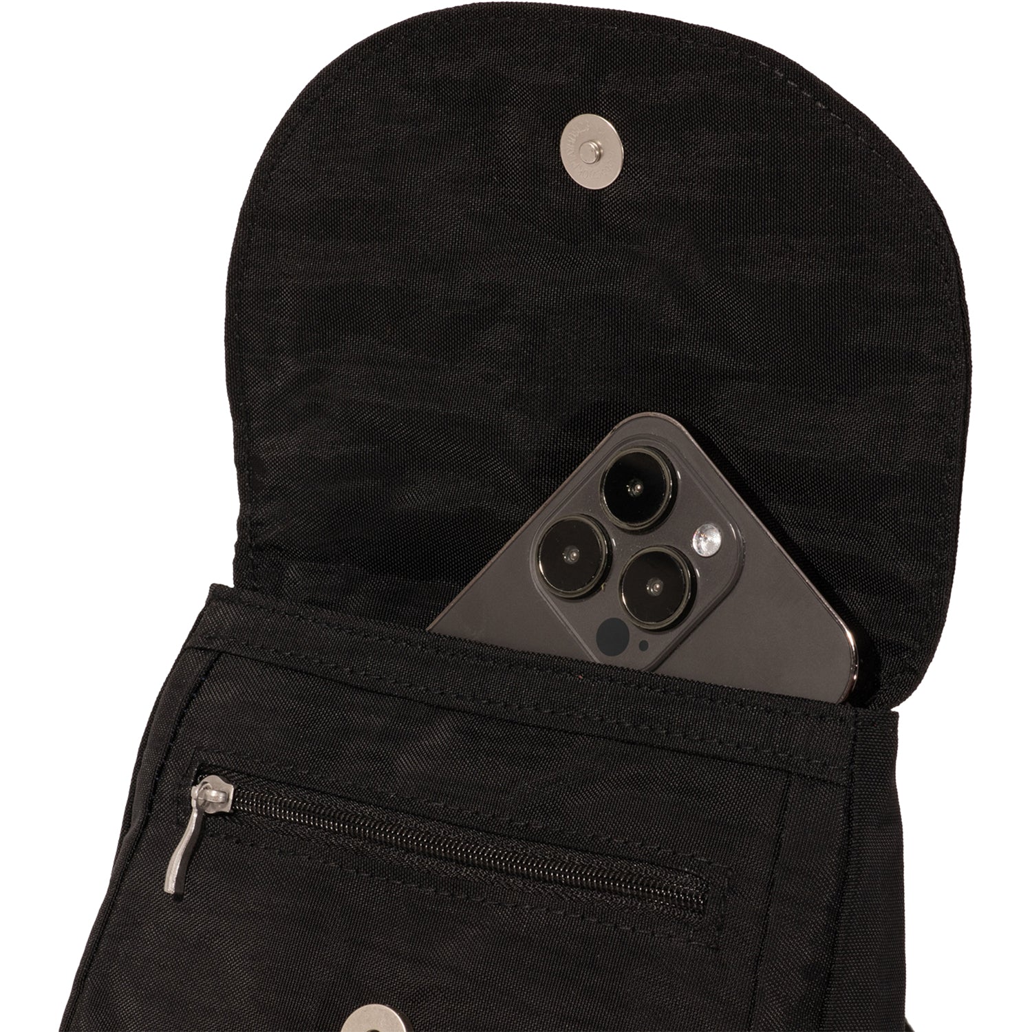 Womens Baggallini Baggallini Dash Crossbody Black Black
