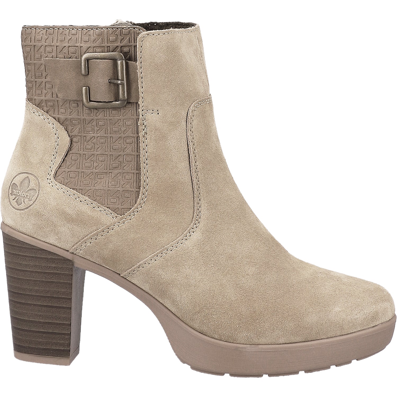 Womens Rieker Women's Rieker Y2252-64 Eva 52 Fango Suede Fango Suede