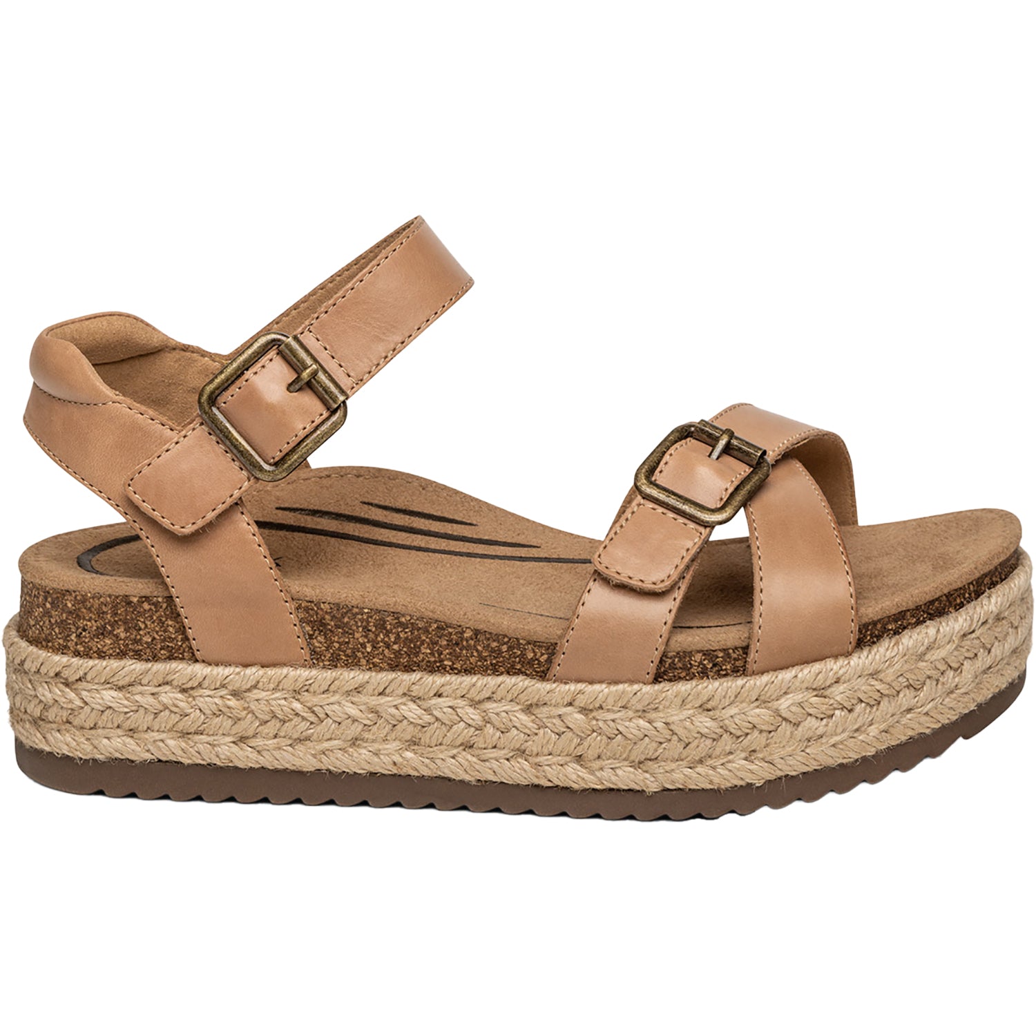 Womens Aetrex Women's Aetrex Paula Camel Leather Aetrex Paula Camel Leather