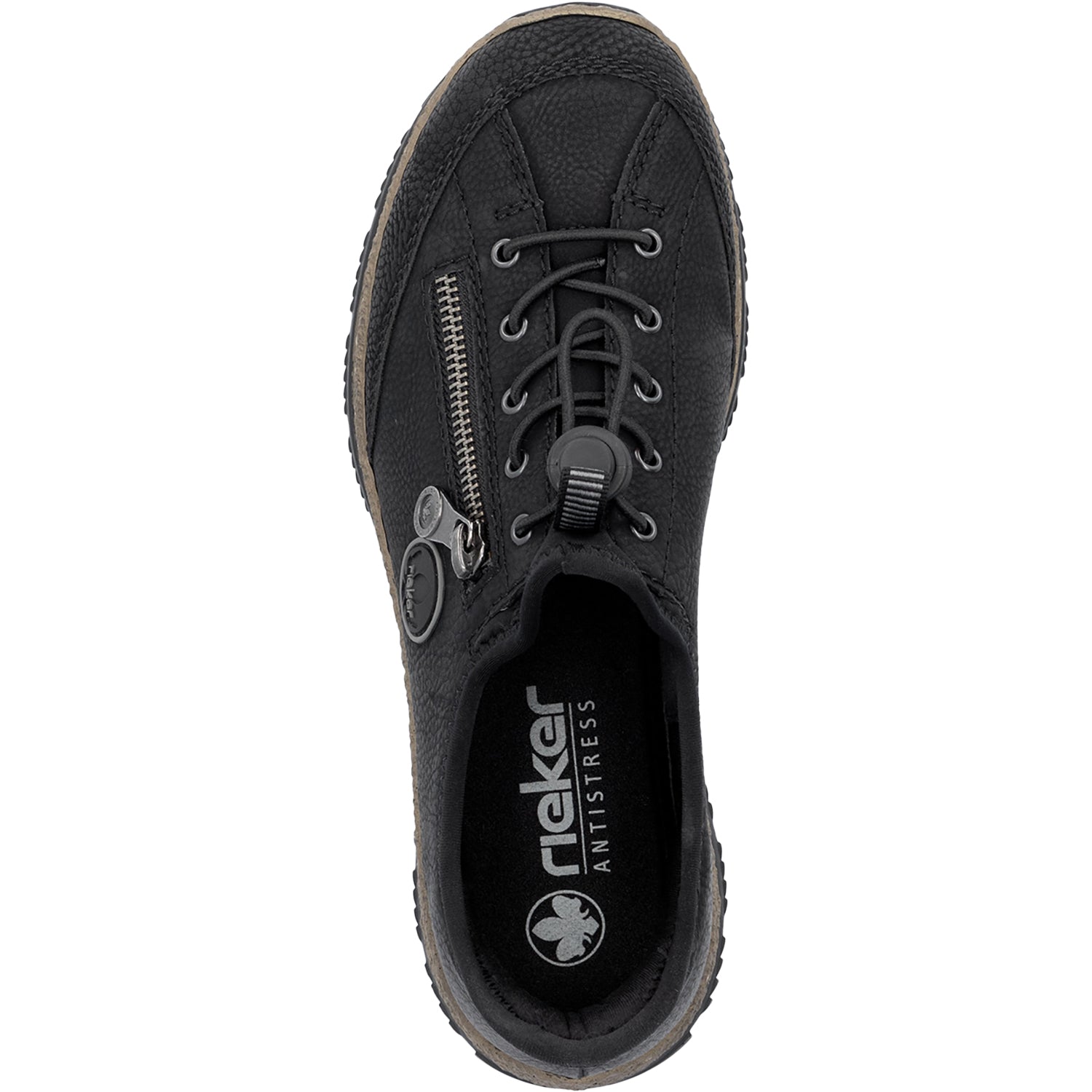 Womens Rieker Women's Rieker N3267-01 Black/Black/Black Synthetic Black/Black/Black Synthetic