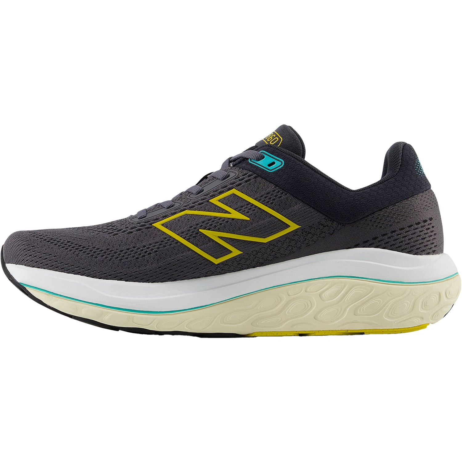 Mens New balance Men's New Balance Fresh Foam X M860A14 Magnet/Ginger Lemon/Cyber Jade Mesh Magnet/Ginger Lemon/Cyber Jade Mesh