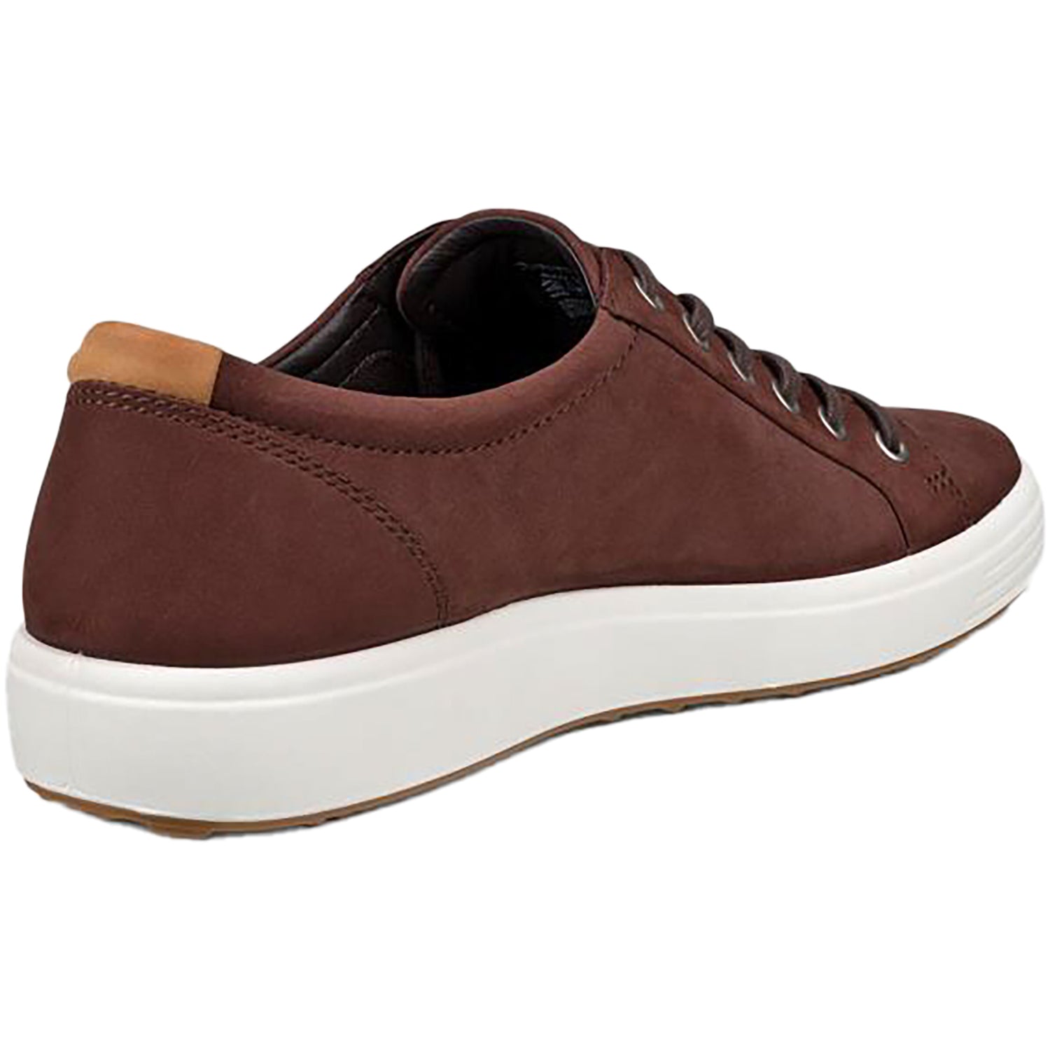 Mens Ecco Men's Ecco Soft 7 Sneaker Chocolate Nubuck Chocolate Nubuck