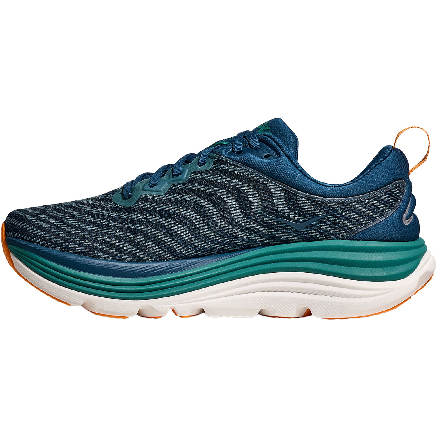 Mens Hoka one one Men's Hoka Gaviota 5 Midnight/Oceanic Mesh Midnight/Oceanic