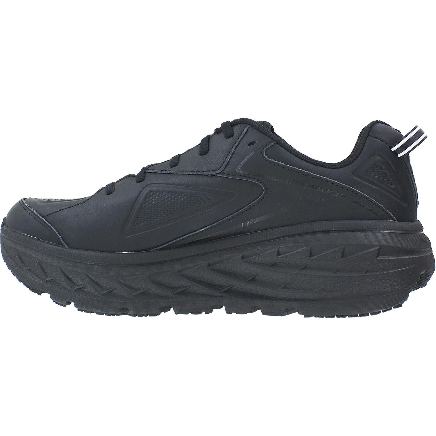Mens Hoka one one Men's Hoka One One Bondi Black Leather Black Leather