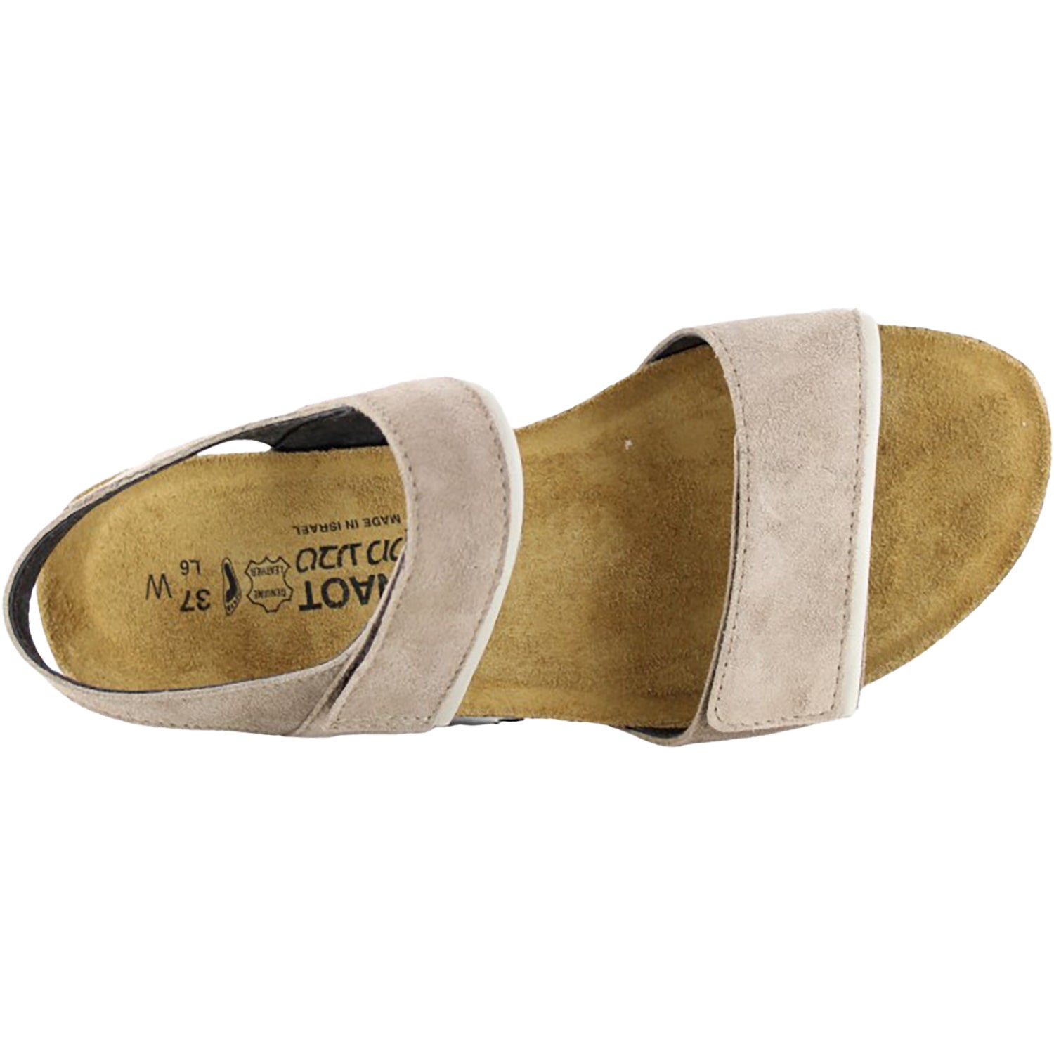 Womens Naot Women's Naot Aisha Almond Suede Almond Suede