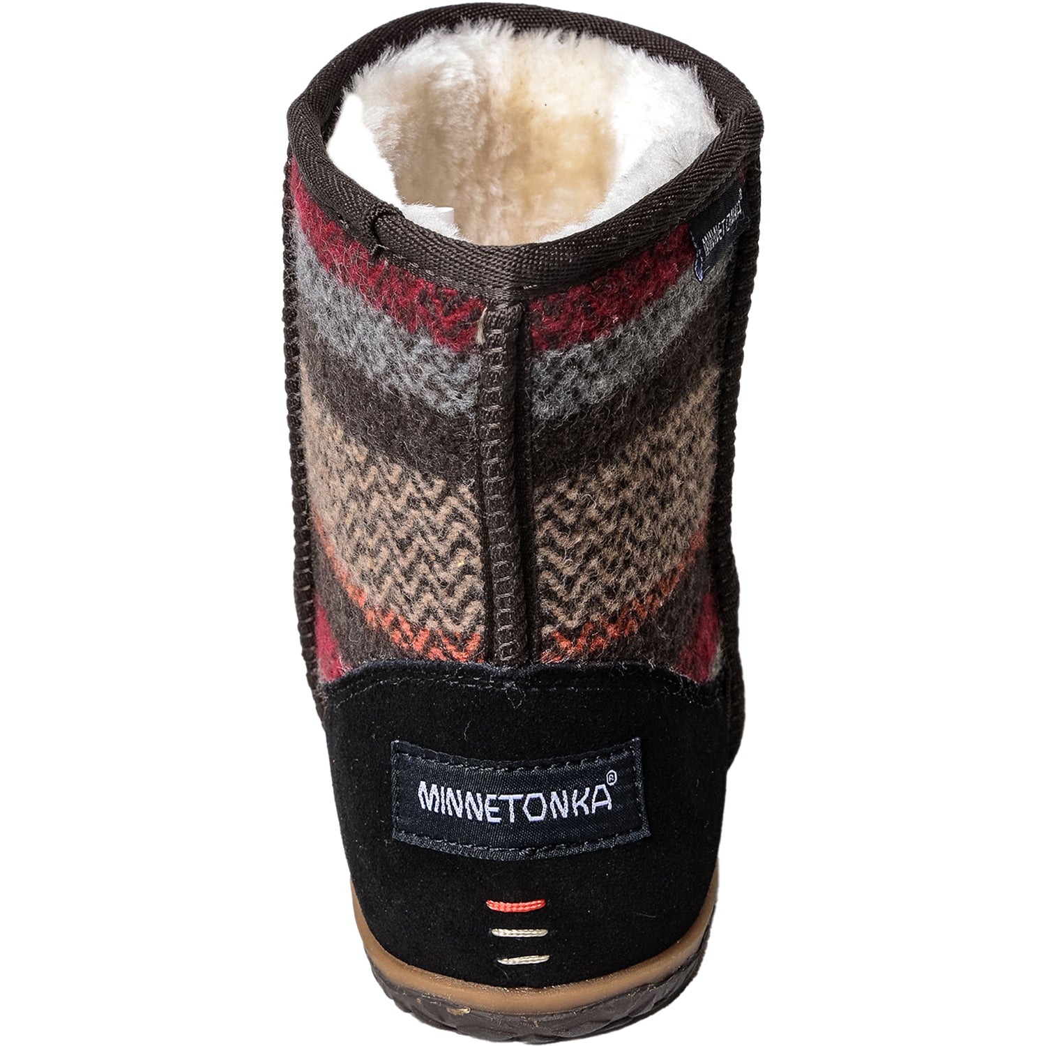 Womens Minnetonka Women's Minnetonka Tali Black Multi Suede Black Multi Suede