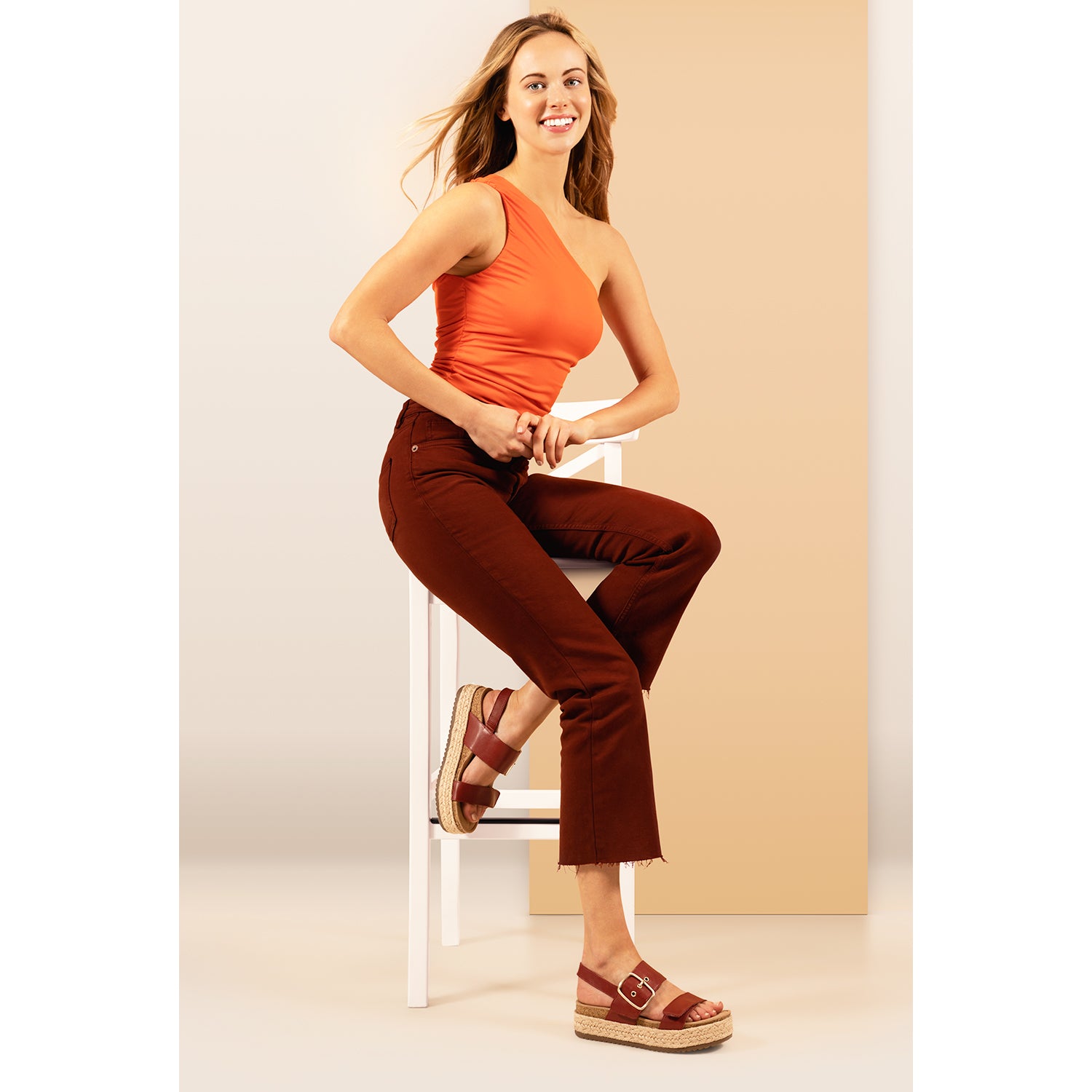 Womens Aetrex Women's Aetrex Vania Red Leather Red Leather