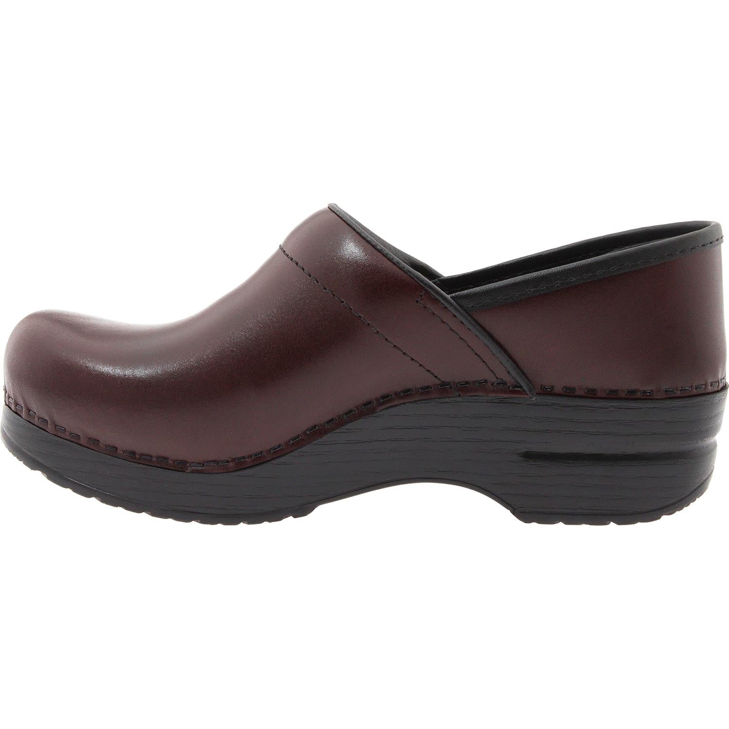 Womens Dansko Women's Dansko Professional Clog Cordovan Cabrio Leather Cordovan Cabrio Leather