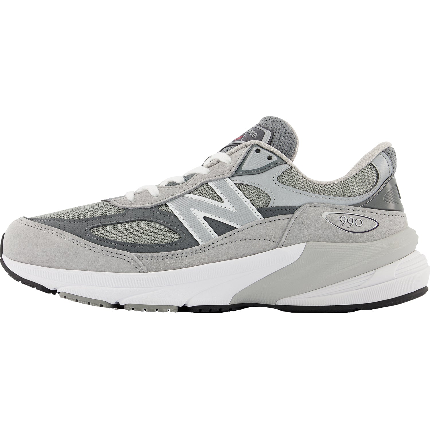 Mens New balance Men's New Balance M990GL6 Grey Suede/Mesh Grey Suede/Mesh