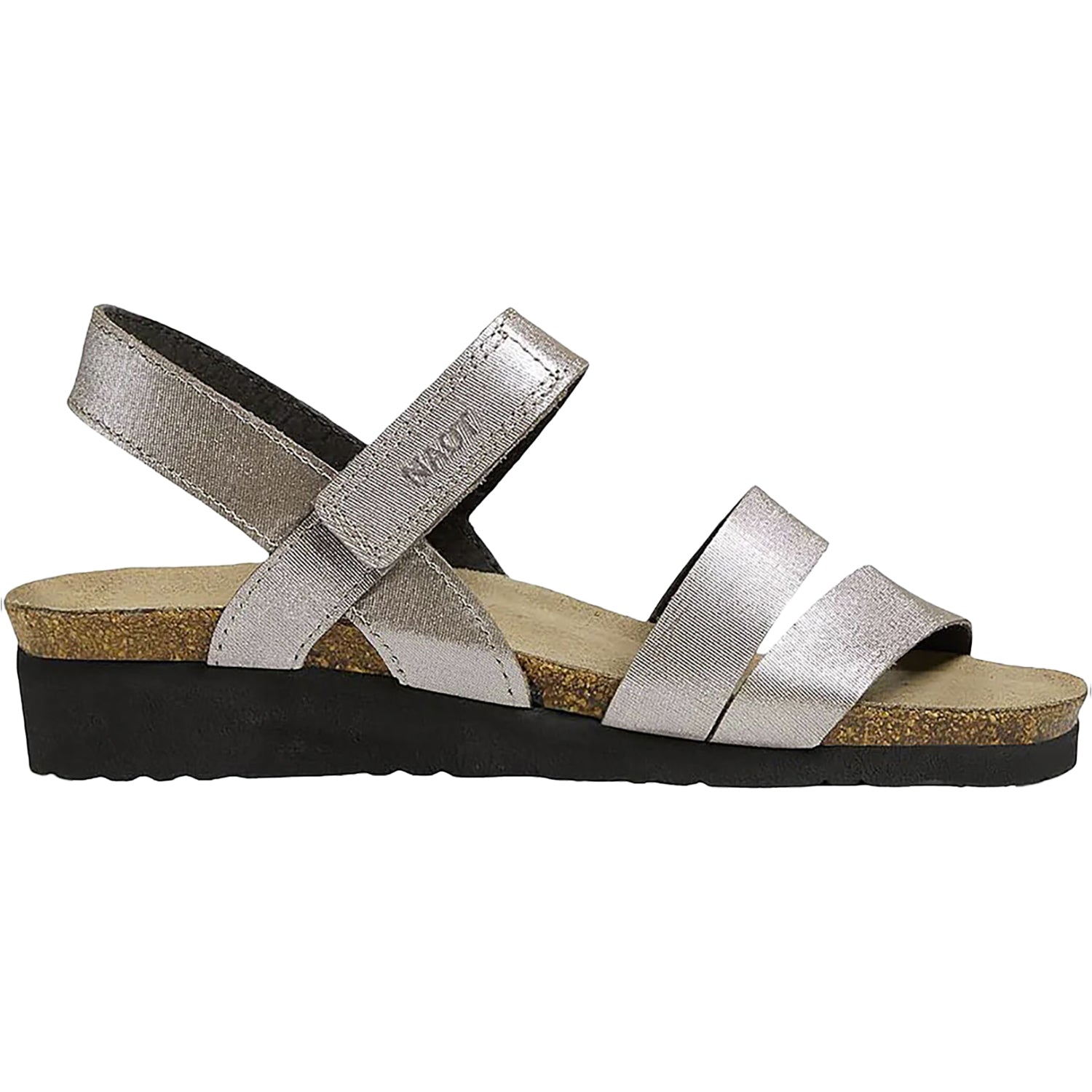 Womens Naot Women's Naot Kayla Silver Threads Leather Silver Threads Leather