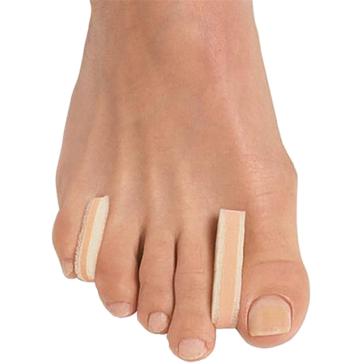 Unisex Pedifix Unisex PediFix 3 Layer Toe Separators Natural