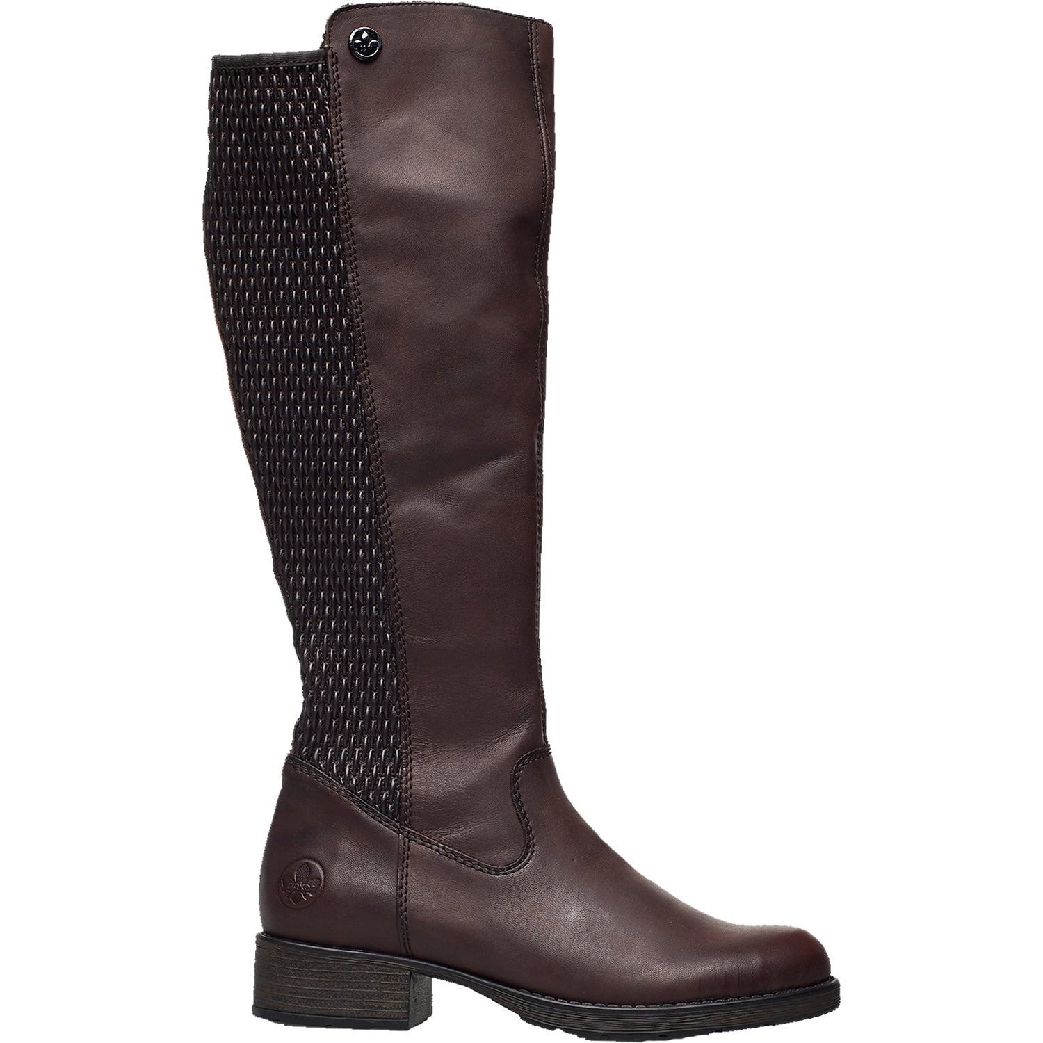 Womens Rieker Women's Rieker Z9591-26 Faith Brown Leather Brown Leather