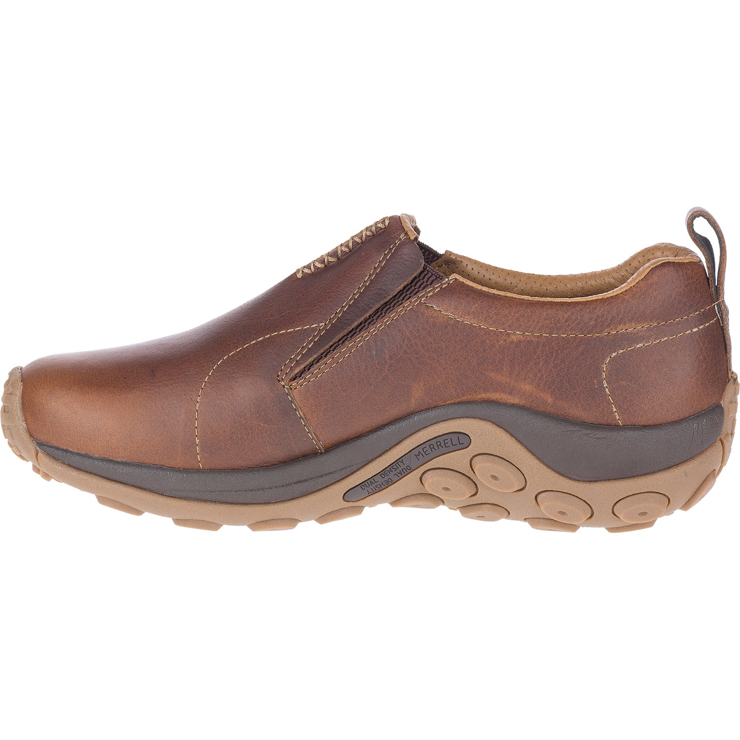 Mens Merrell Men's Merrell Jungle Moc Crafted Peanut Leather Peanut Leather
