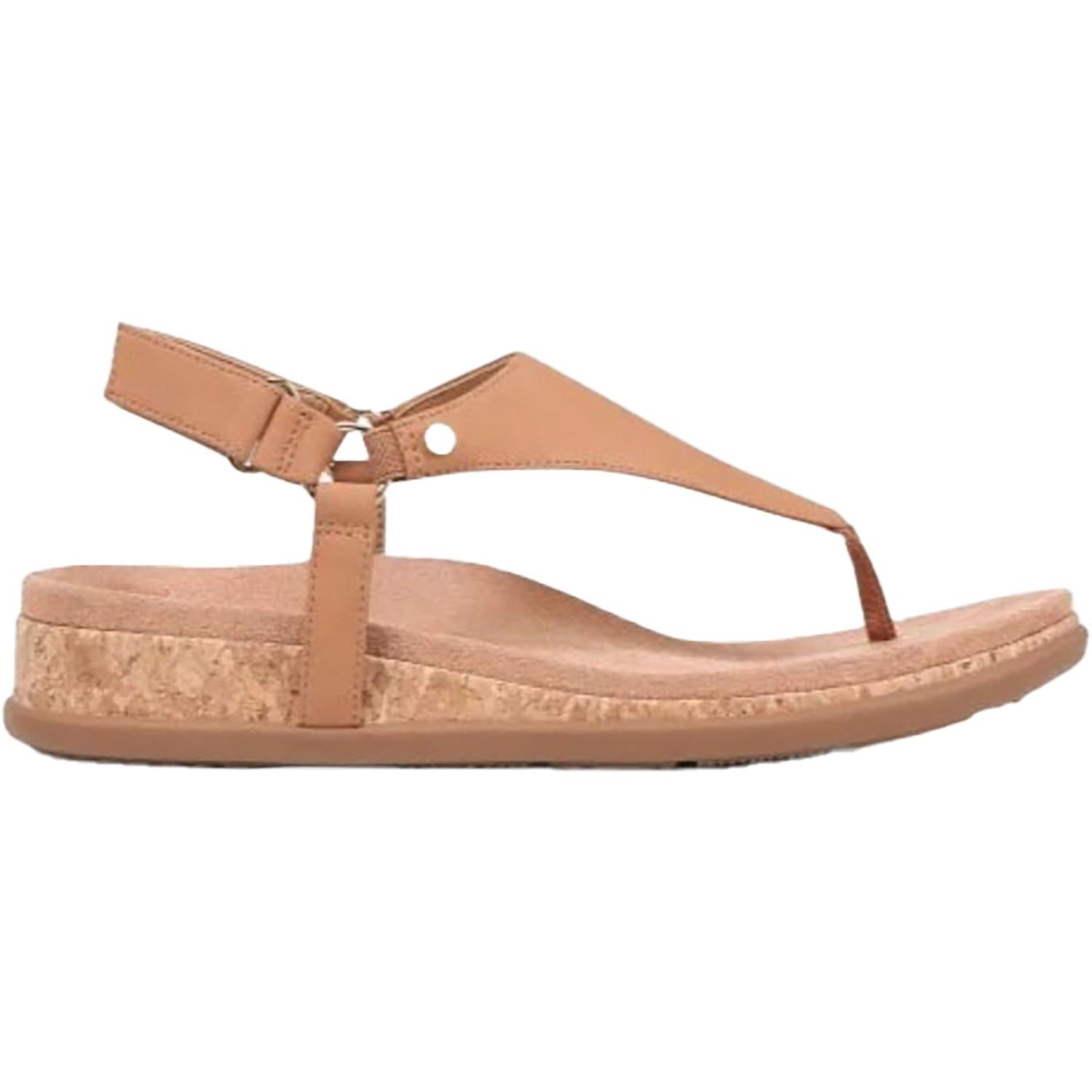 Womens Vionic Women's Vionic Kirra II Camel Nubuck Leather Camel Nubuck