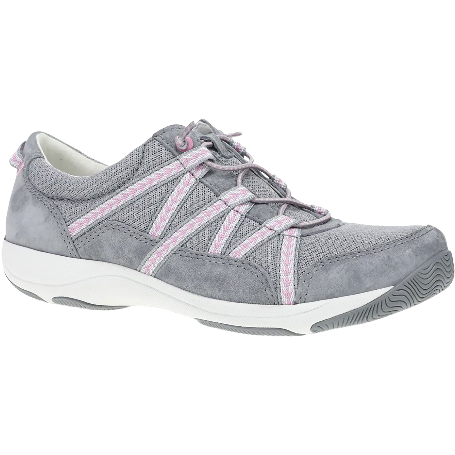 Womens Dansko Women's Dansko Harlyn Grey Suede Grey Suede