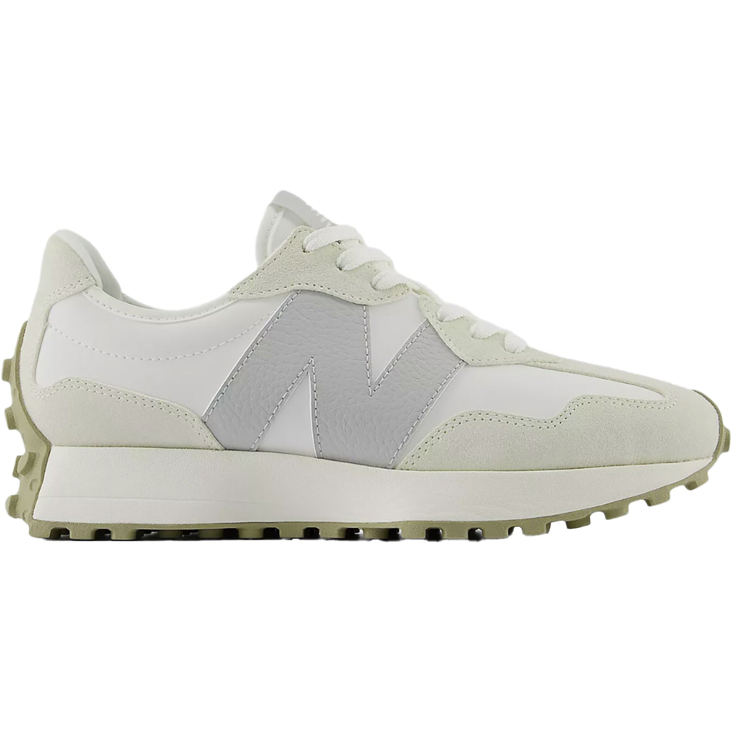 Womens New balance Women's New Balance WS327KE Salt/Brighton Grey Suede Salt/Brighton Grey Suede