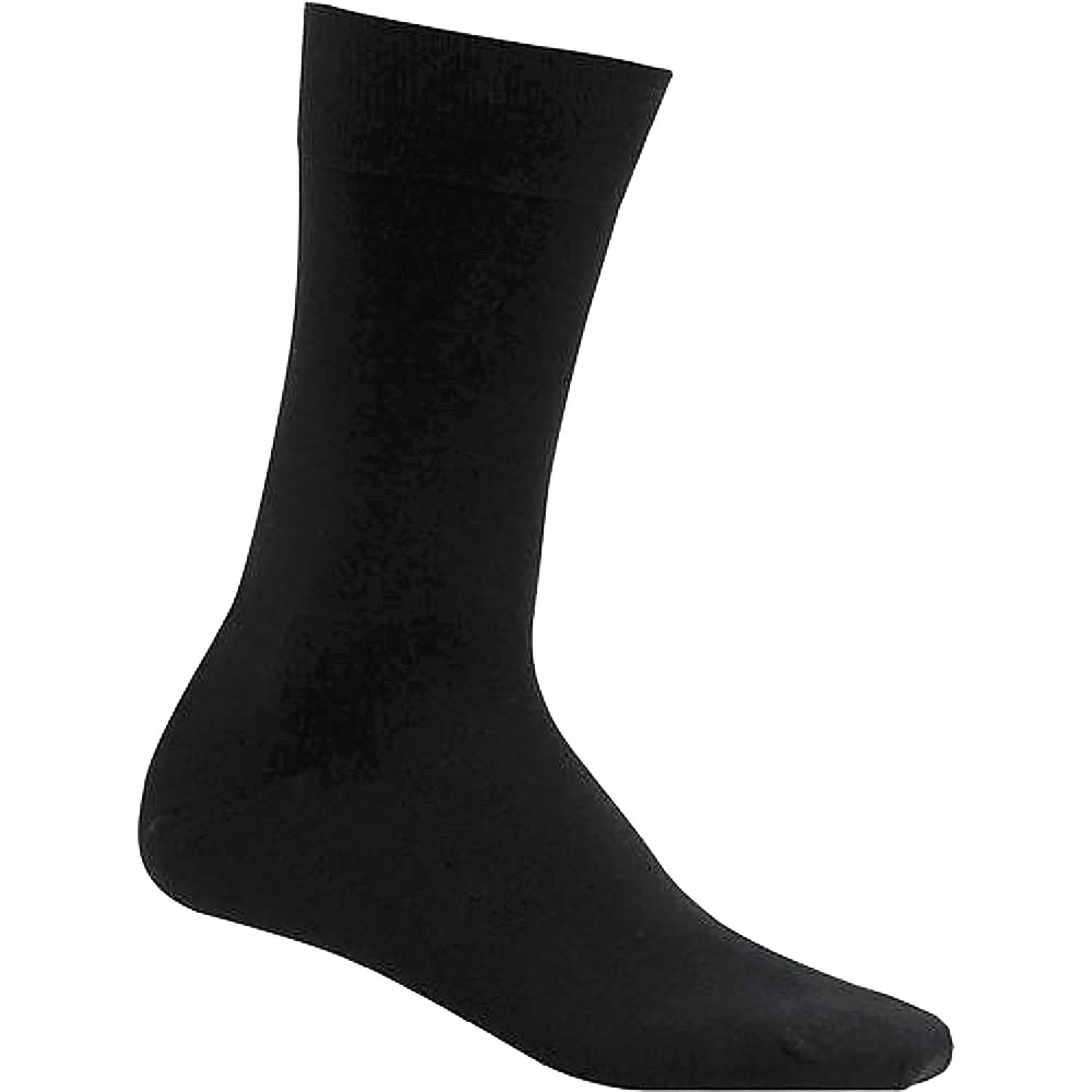Mens Marcmarcs Men's Marcmarcs 91150 Cotton Pure Socks Black Black