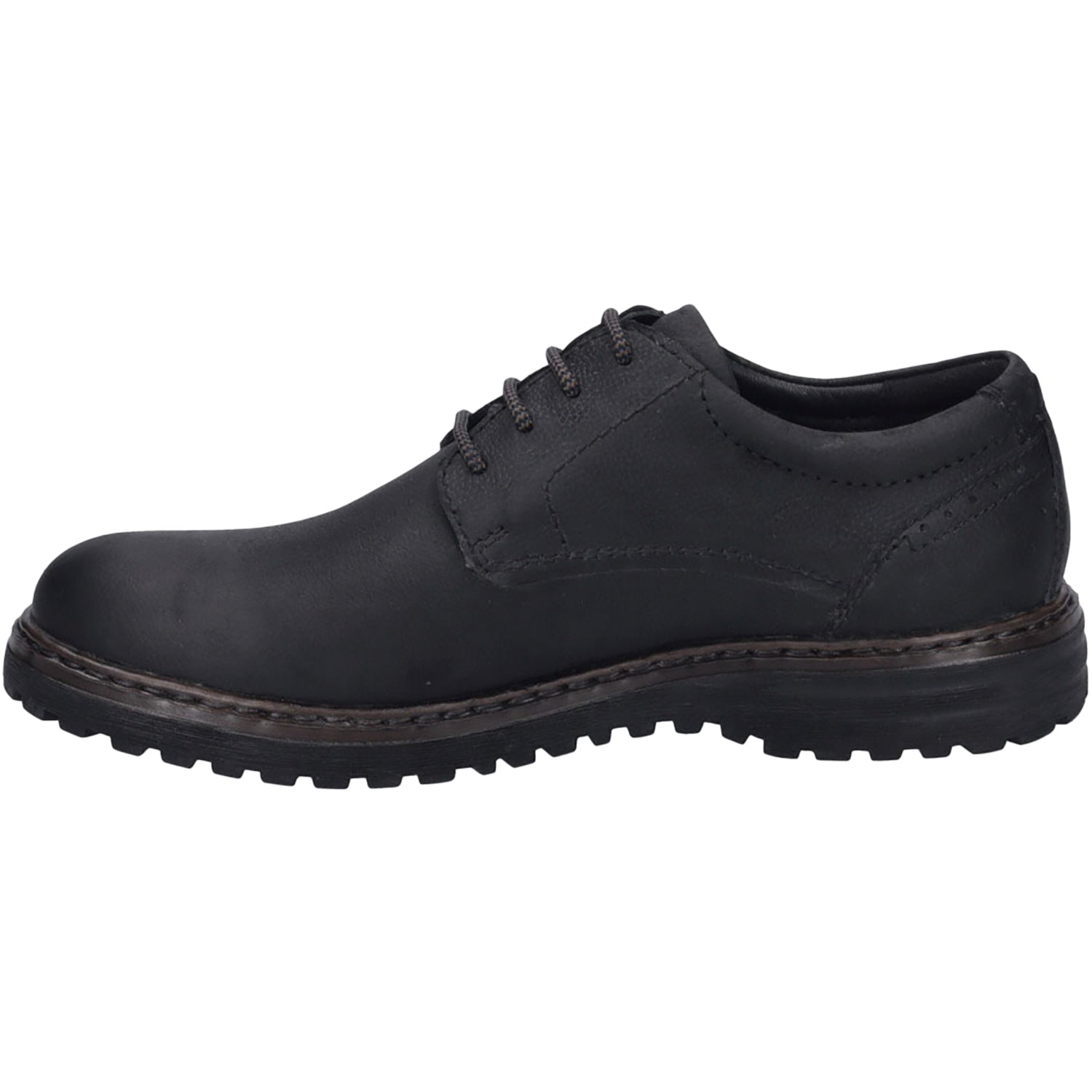 Mens Josef seibel Men's Josef Seibel Errol 50 W/P Black Oiled Leather Black Oiled Leather