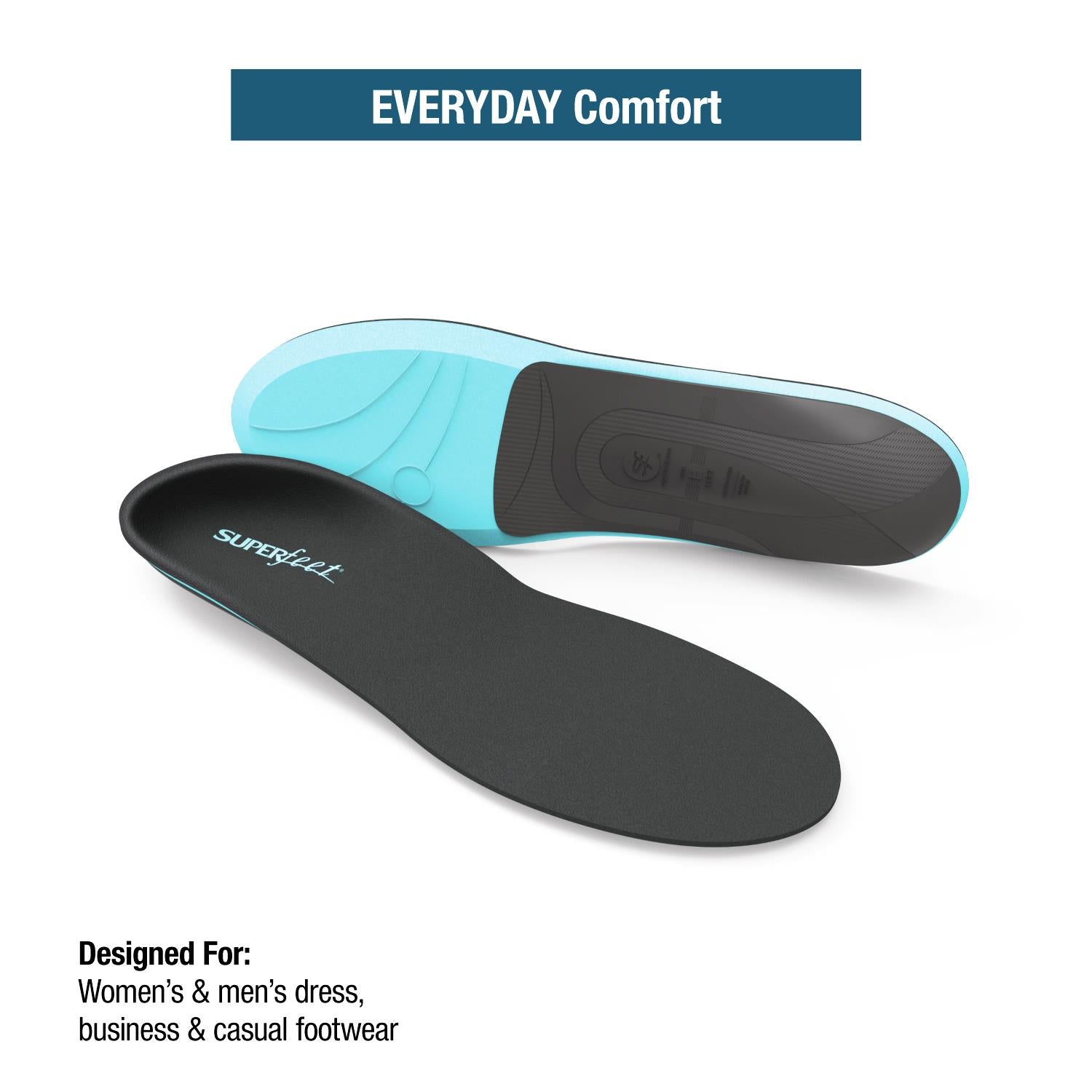 Unisex Superfeet Unisex Superfeet Casual Support Insoles Blue