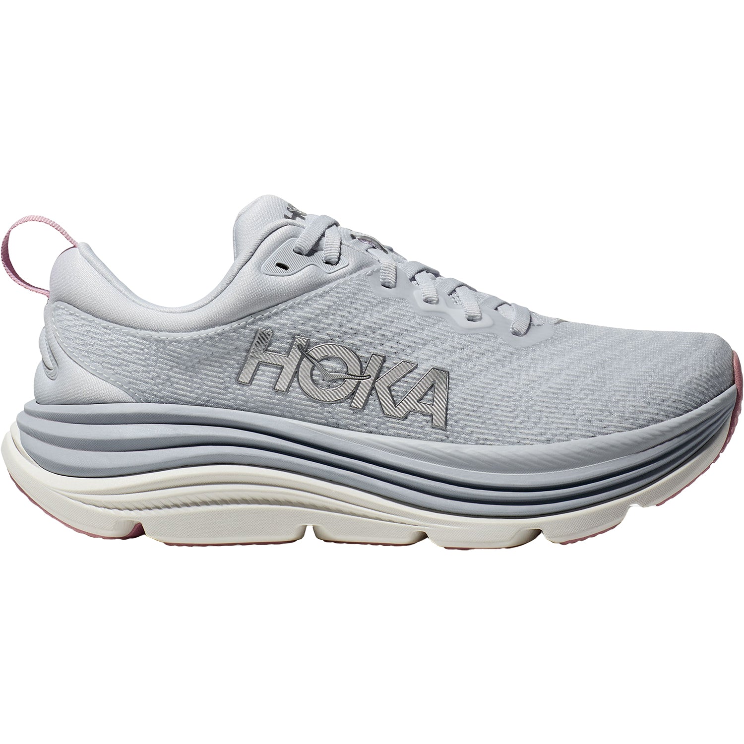 Womens Hoka one one Women's Hoka Gaviota 5 Sea Ice/Pink Twilight Mesh Sea Ice/Pink Twilight Mesh