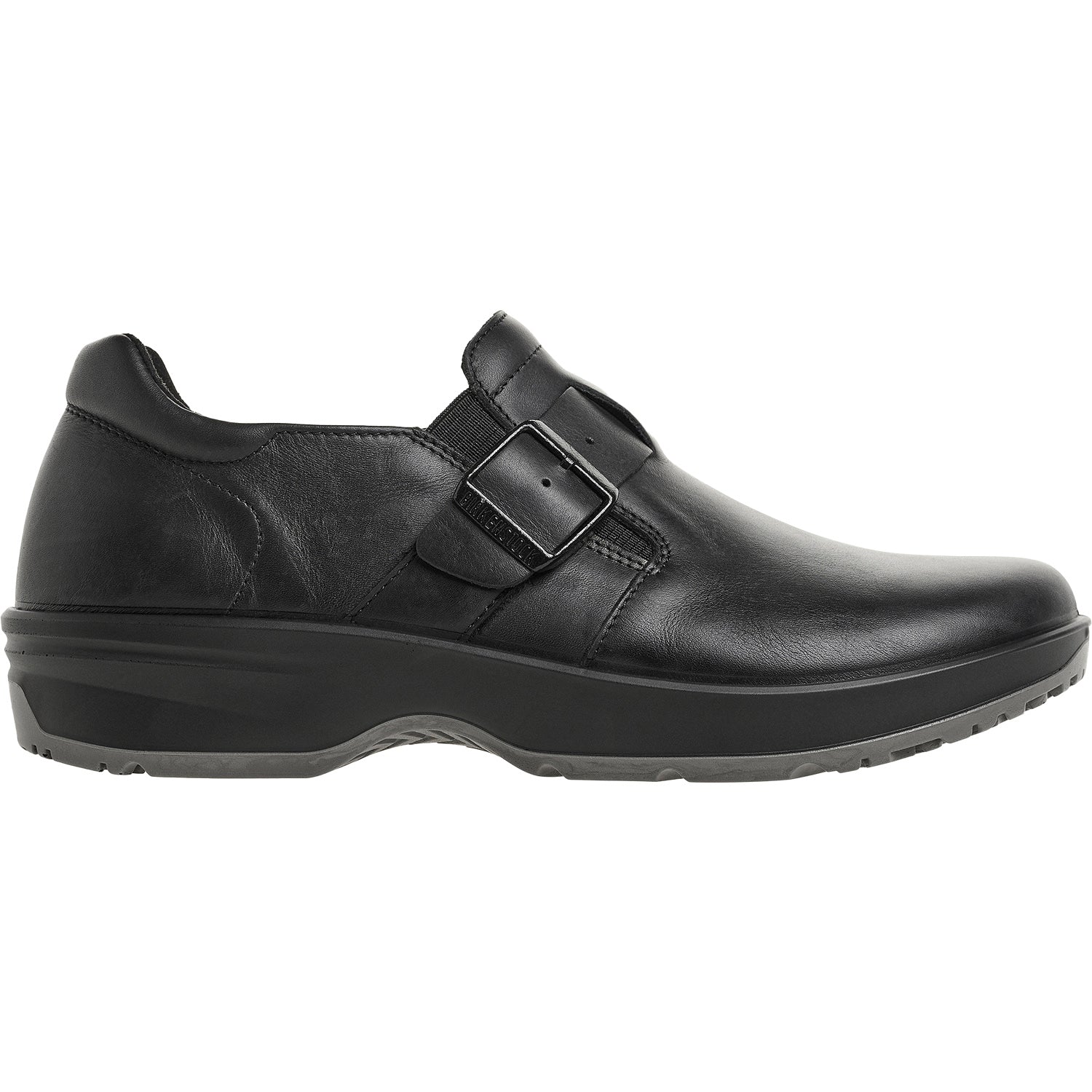Womens Birkenstock Women's Birkenstock Caris Pro Black Leather Black