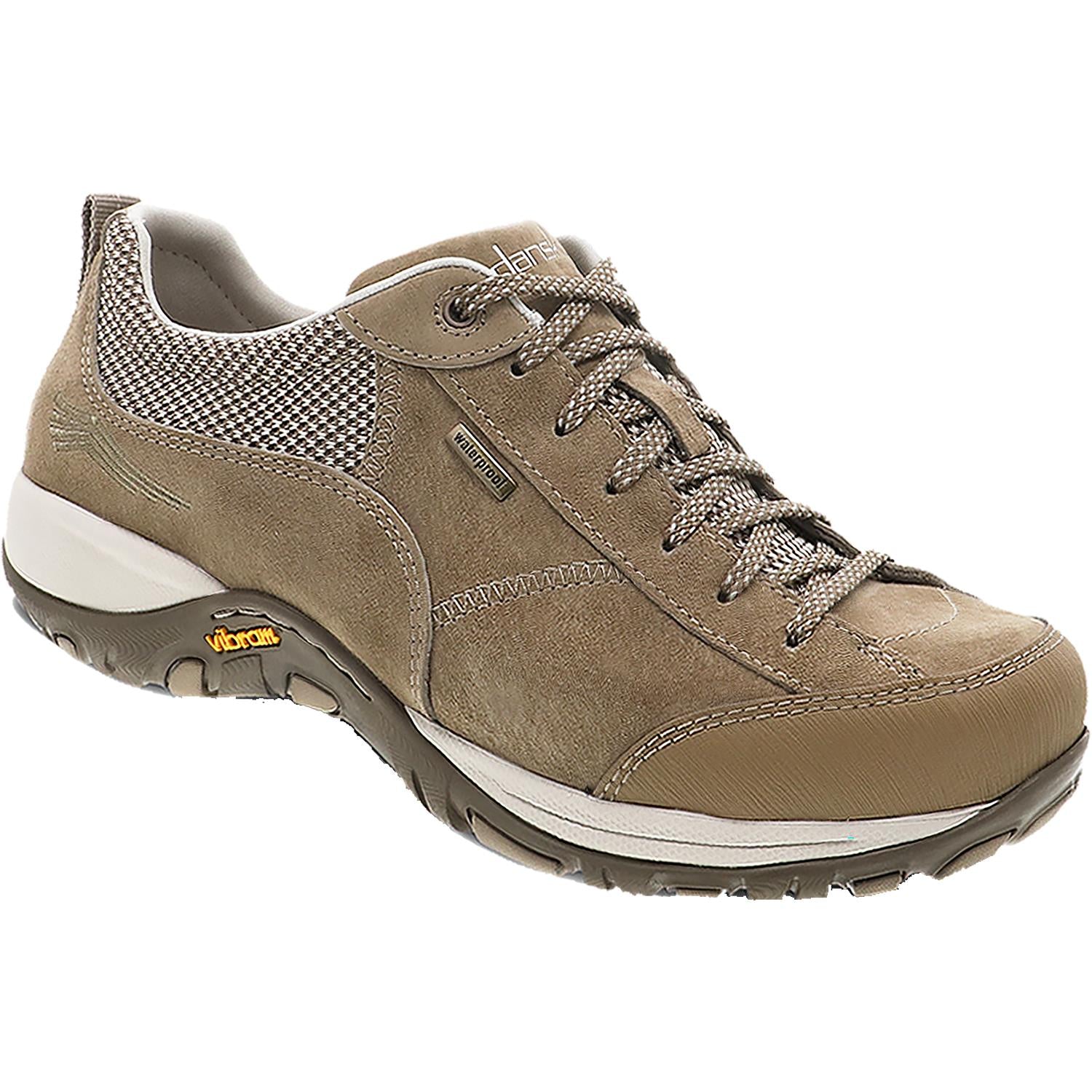 Womens Dansko Women's Dansko Paisley - Waterproof Walnut Suede Walnut Suede