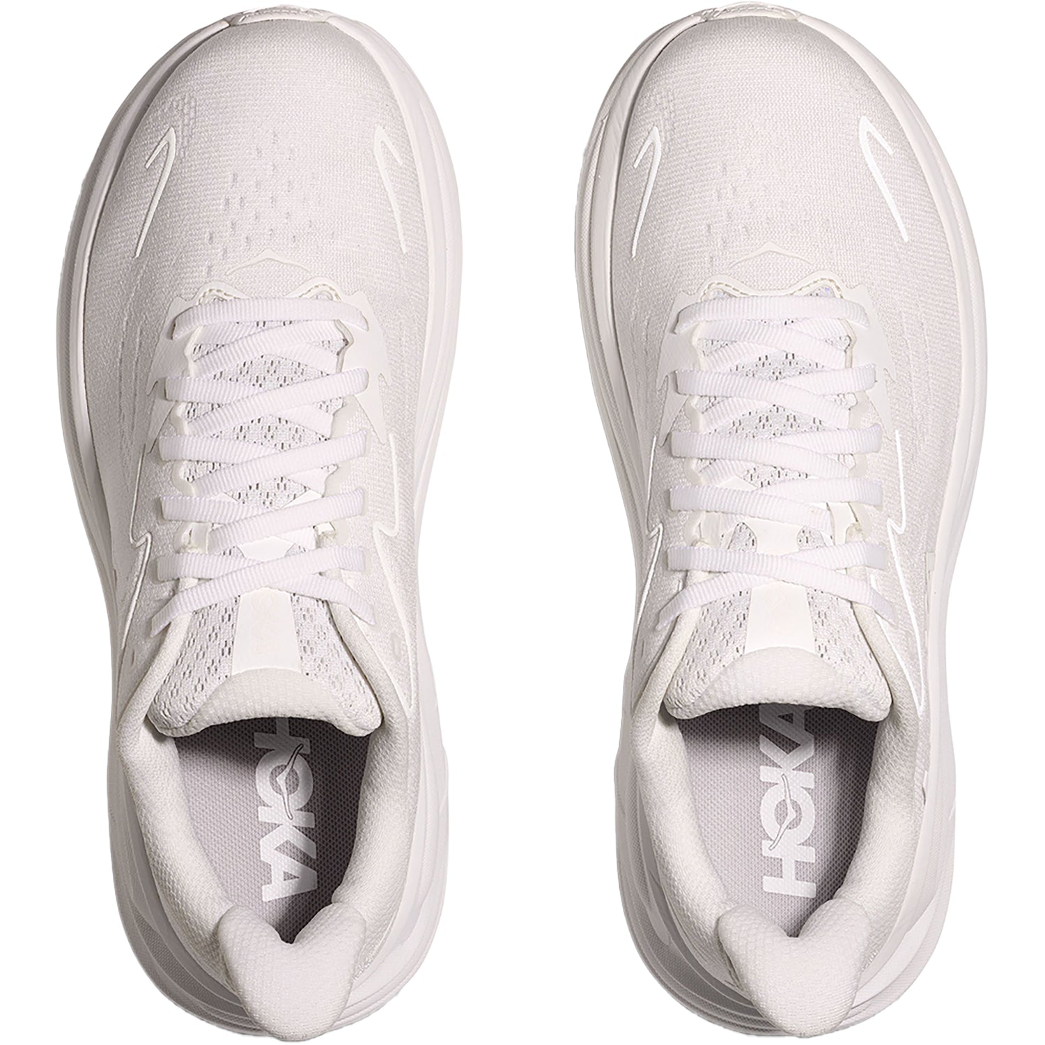 Mens Hoka one one Men's Hoka Clifton 10 White/White White/White