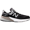 Womens New balance Women's New Balance W990BK6 Black/White Suede/Mesh Black Suede/Mesh
