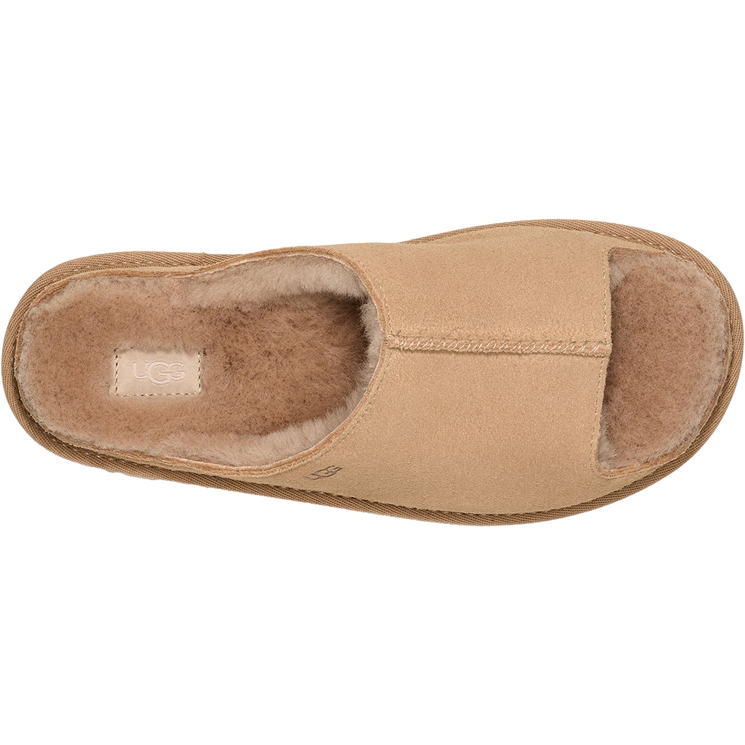 Womens Ugg Women's UGG Greenport Slide Sand Sand