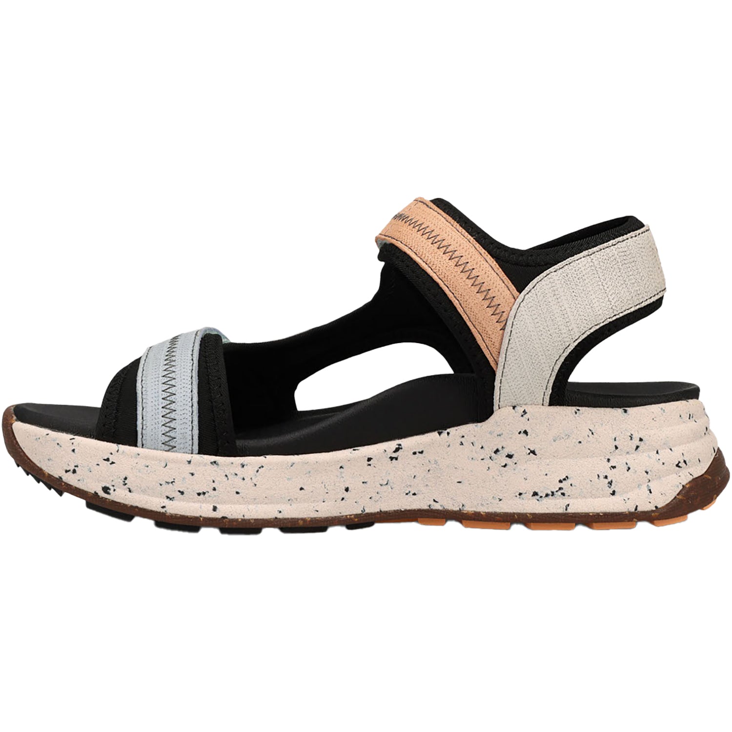 Womens Taos Women's Taos Super Slide Retro Embossed Leather/Nylon Retro Embossed Leather/Nylon