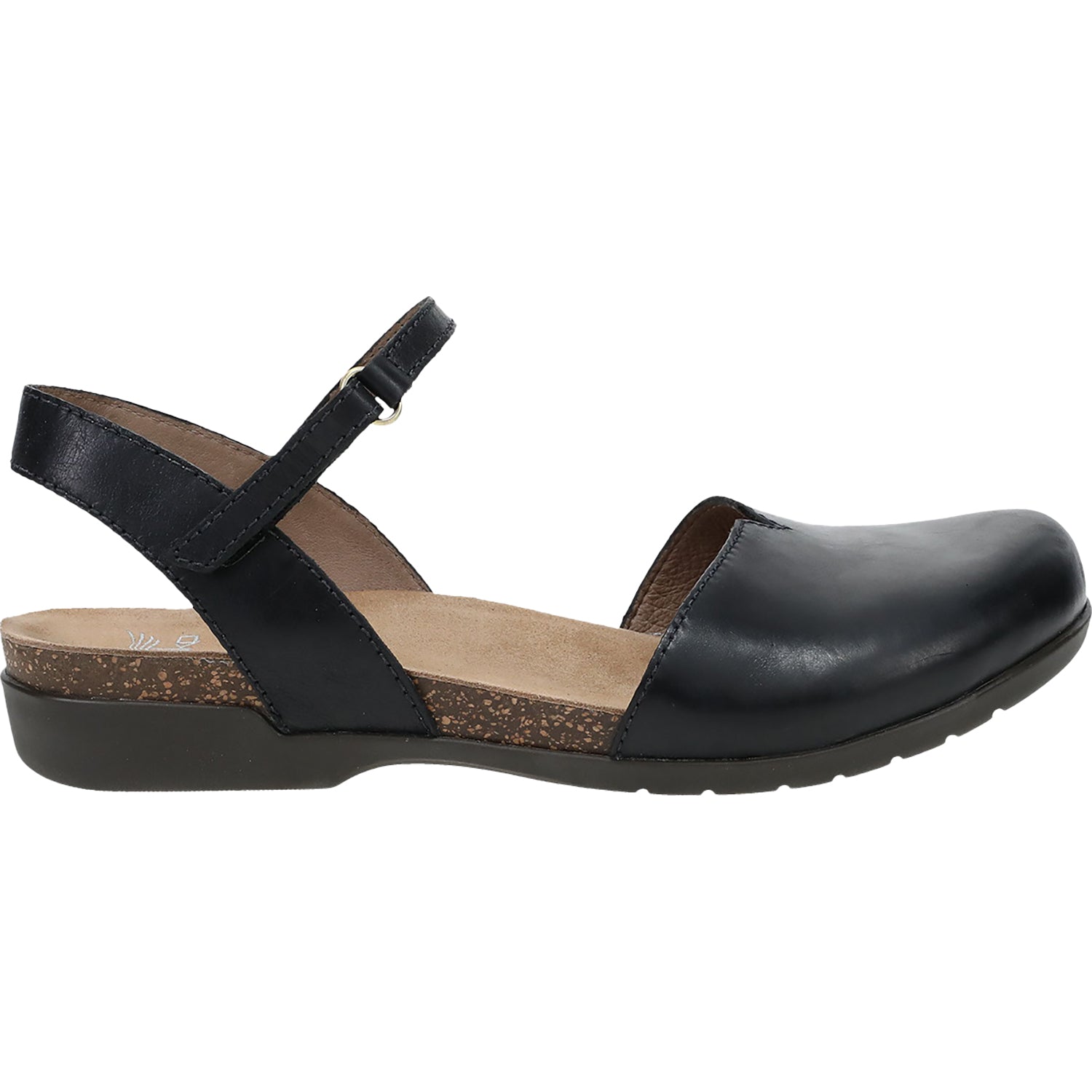 Womens Dansko Women's Dansko Rowan Black Waxy Burnished Leather Black Waxy Burnished Leather