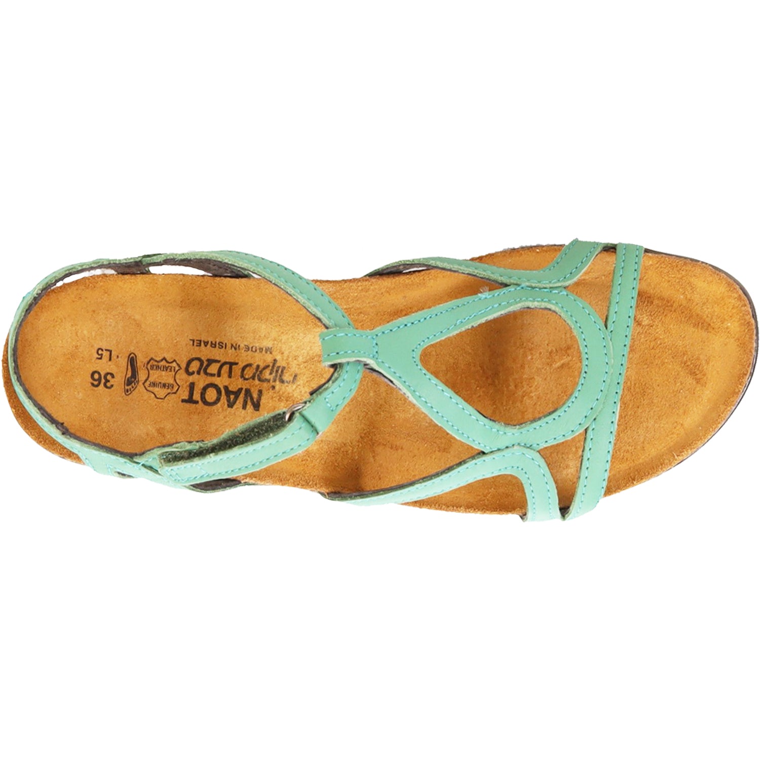 Womens Naot Women's Dorith Soft Jade Leather Soft Jade Leather