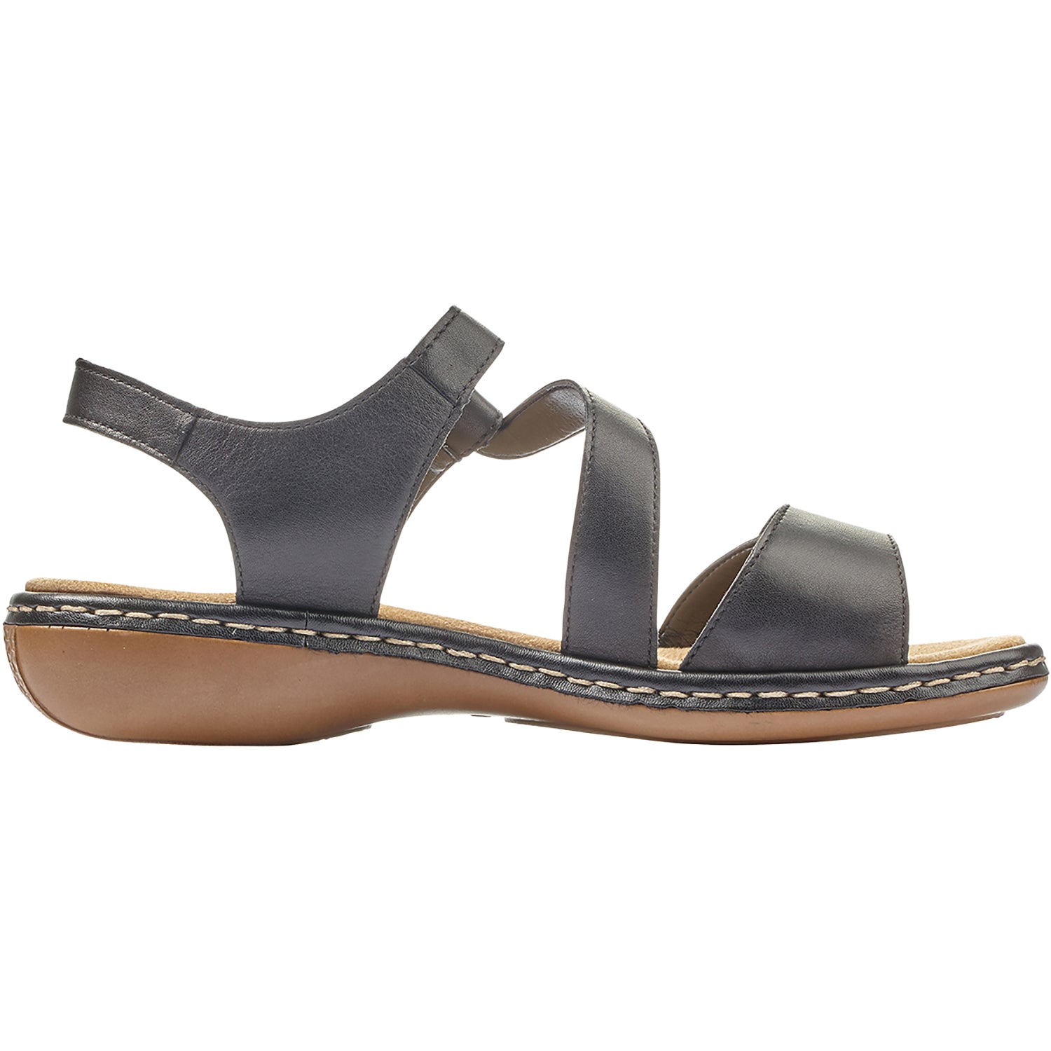 Womens Rieker Women's Rieker 659C7-00 Regina Black Leather Black Leather