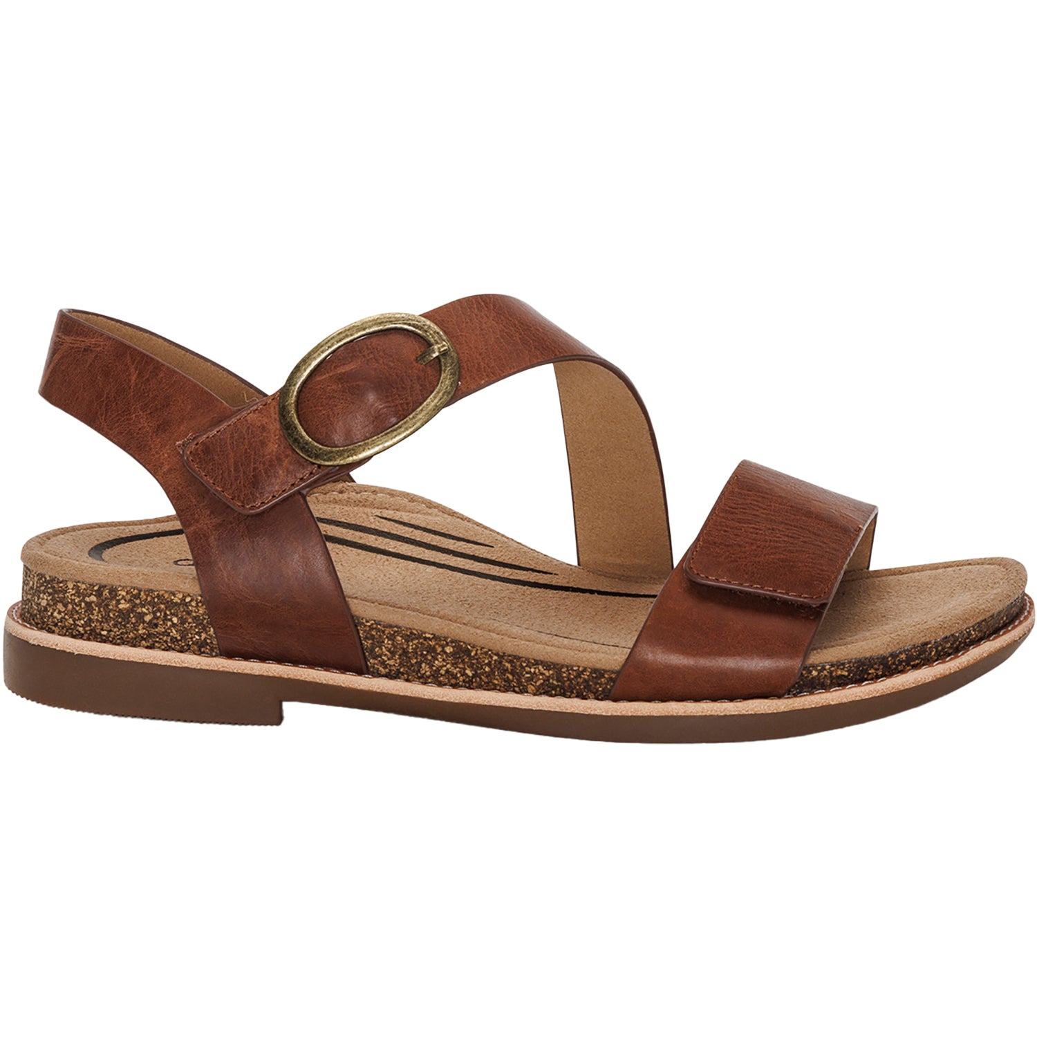 Womens Aetrex Women's Aetrex Tamara Walnut Leather Walnut Leather