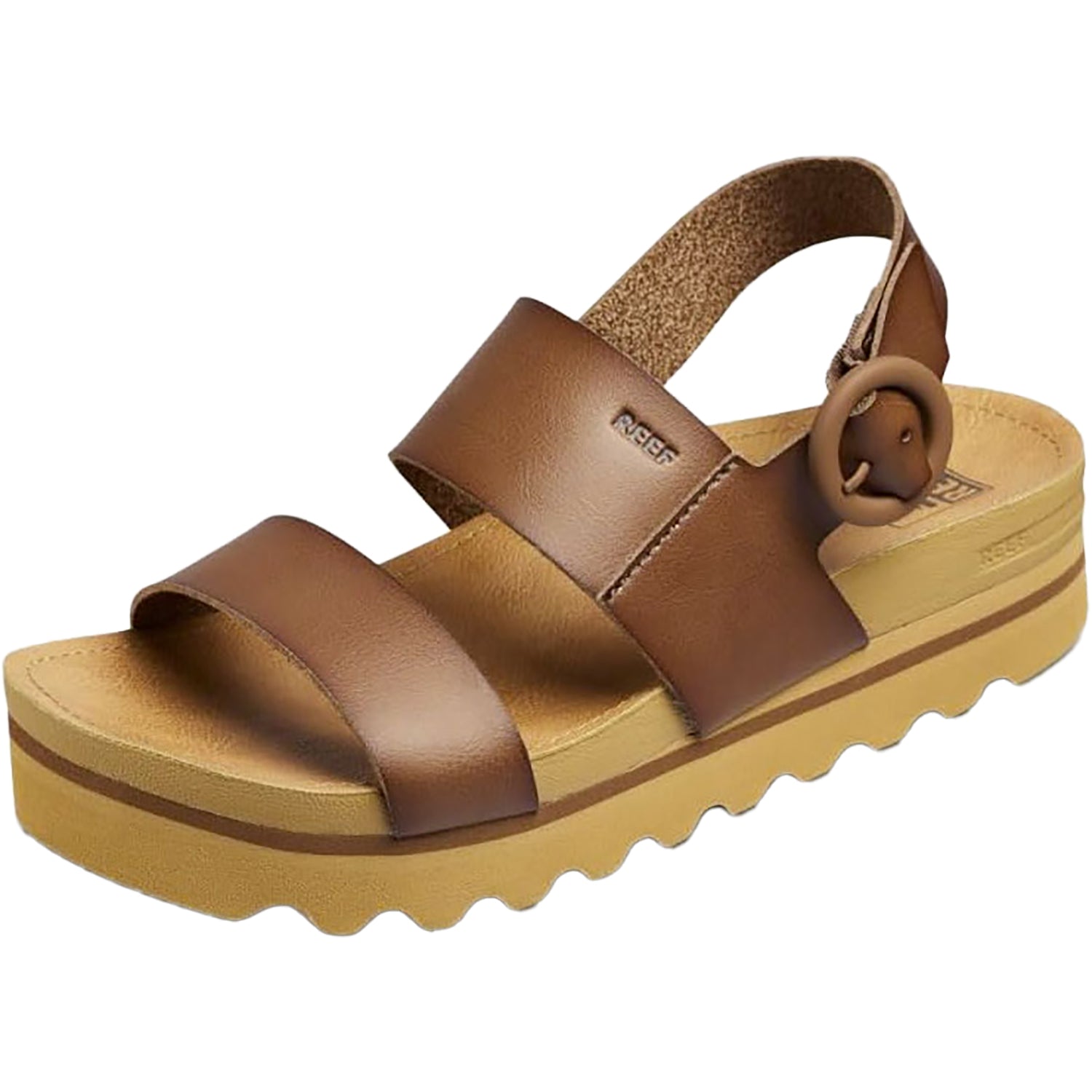 Womens Reef Women's Reef Vista Hi Buckle Espresso Synthetic Espresso Synthetic