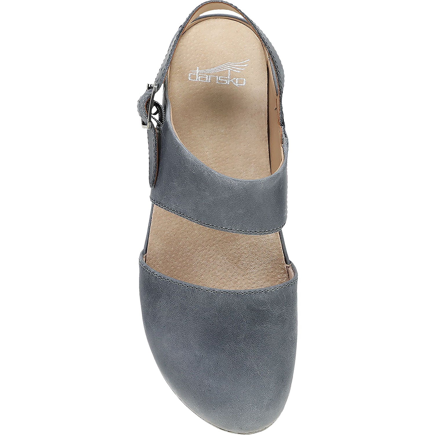 Womens Dansko Women's Dansko Lucia Denim Oiled Pull Up Leather Denim Oiled Pull Up Leather
