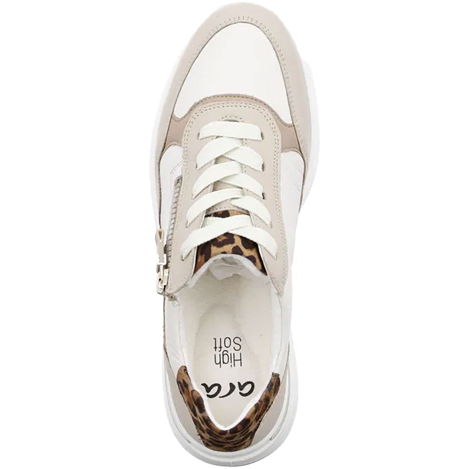 Womens Ara shoes Women's Ara Gardenia Shell/Cream/Sand Leather Shell/Cream/Sand Leather