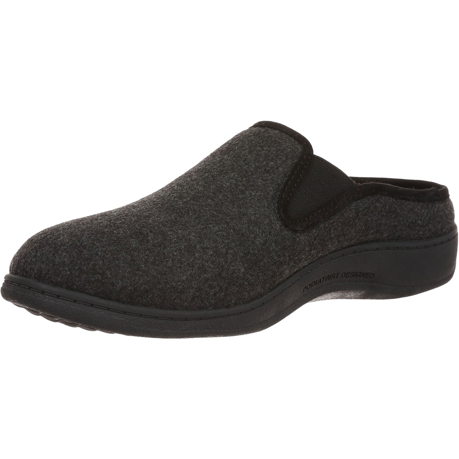 Mens Vionic Men's Vionic Unwind Black Wool Black