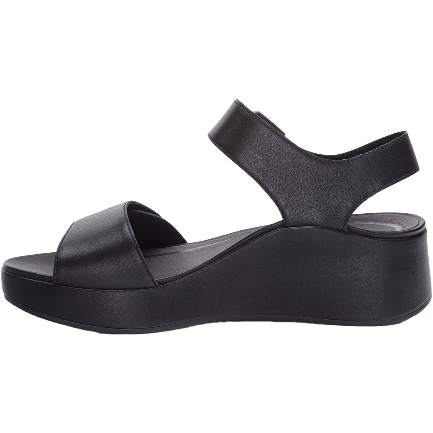 Womens Aetrex Women's Aetrex Ariel Black Leather Black