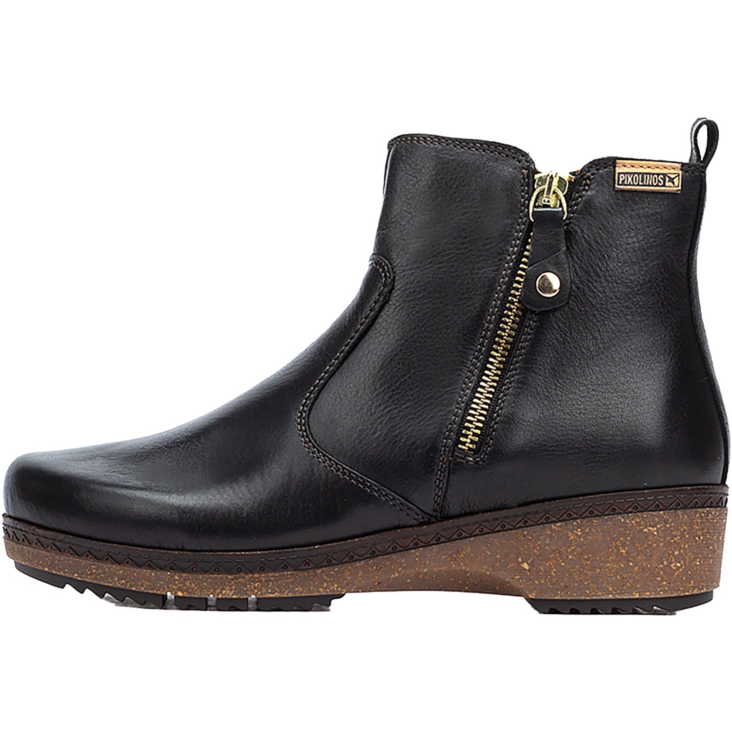 Womens Pikolinos Women's Pikolinos Granada W0W-8988 Black Leather Black Leather