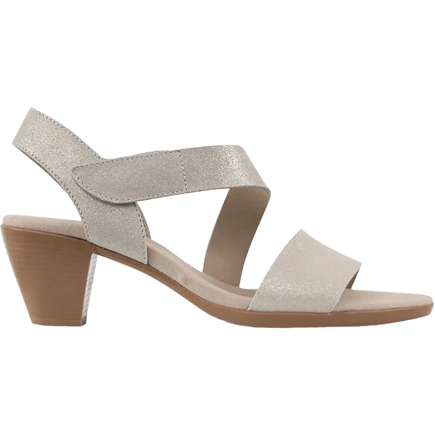 Womens Munro Women's Munro Lucia Champagne Shimmer Champagne Shimmer