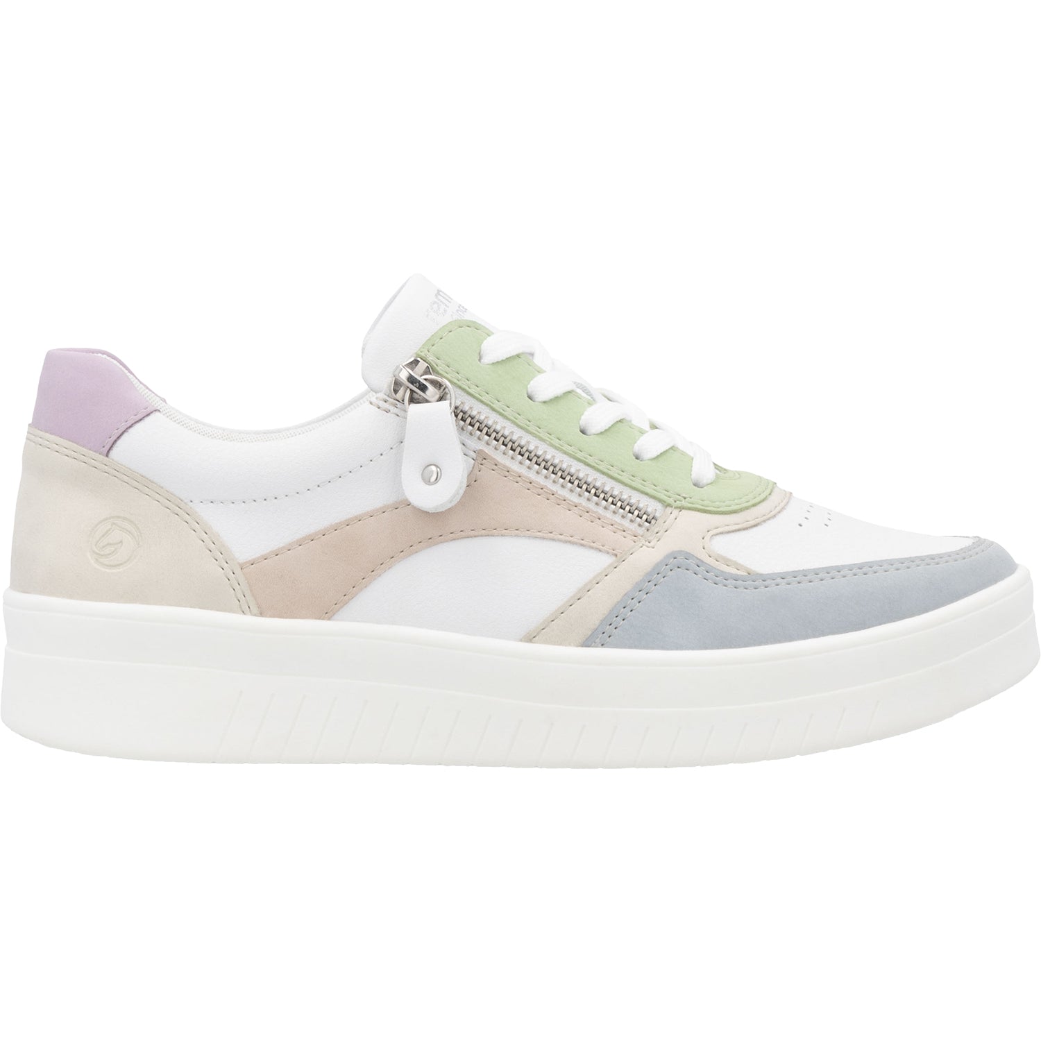 Womens Remonte Women's Remonte D0J01-87 Kendra 01 Blue/Weiss/Cream/Rose Leather Blue/Weiss/Cream/Rose Leather