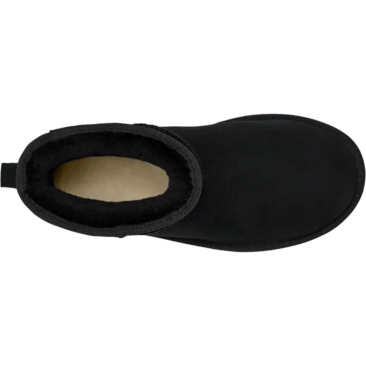 Womens Ugg Women's UGG Classic Mini Platform Black Suede Black Suede