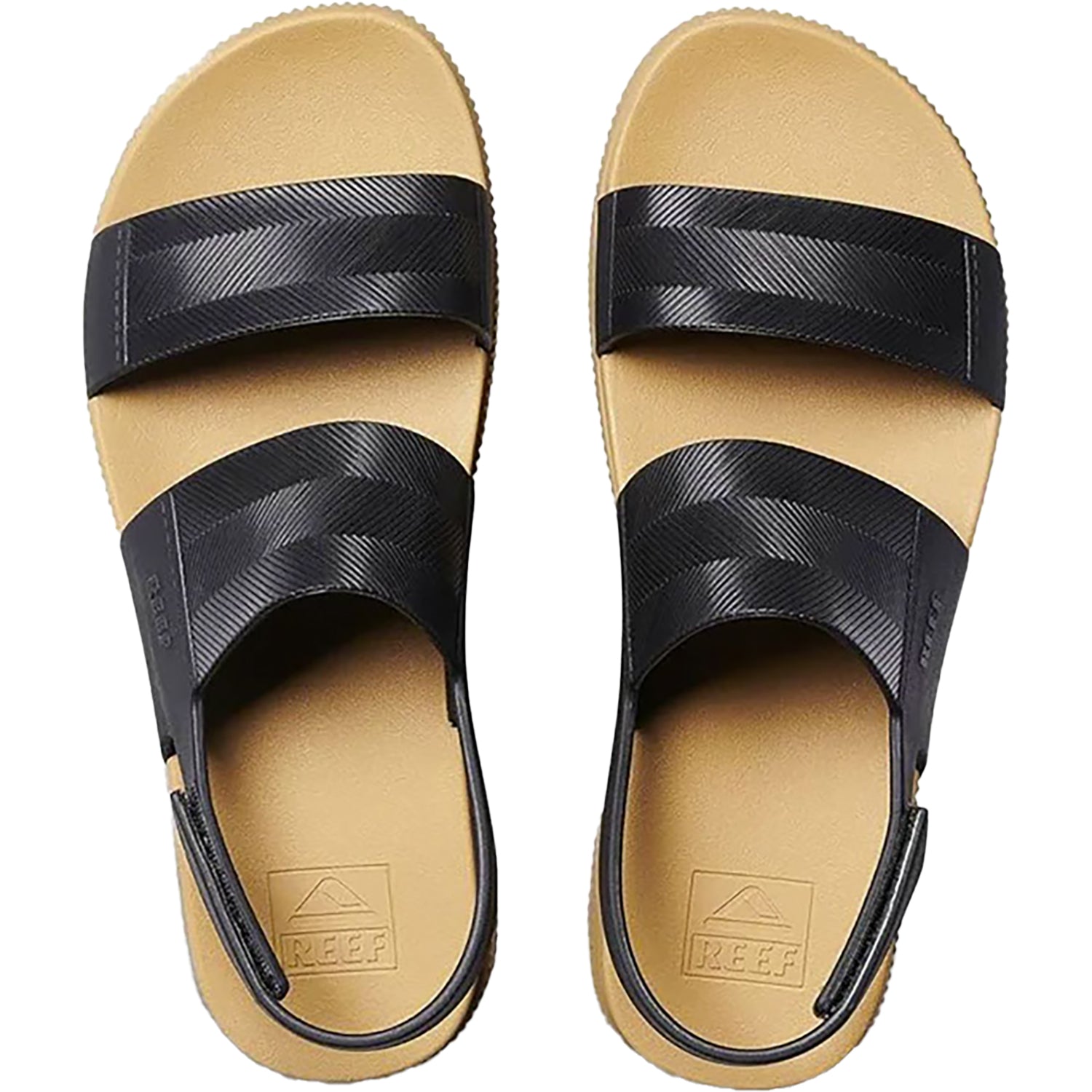 Womens Reef Women's Reef Water Vista Higher Black/Tan Black/Tan