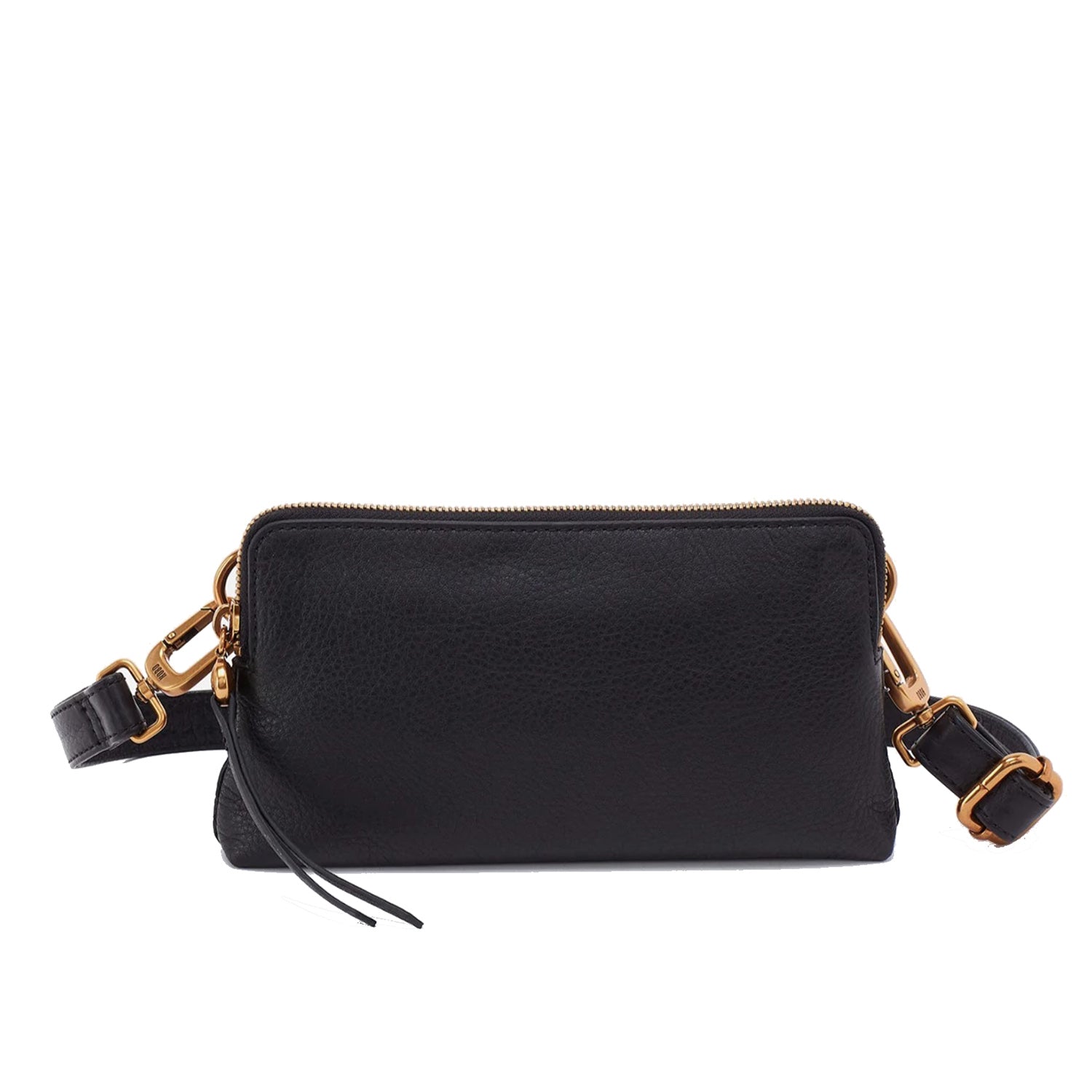 Womens Hobo Hobo International Fern Slim Belt Bag Pebbled Black Pebbled Black