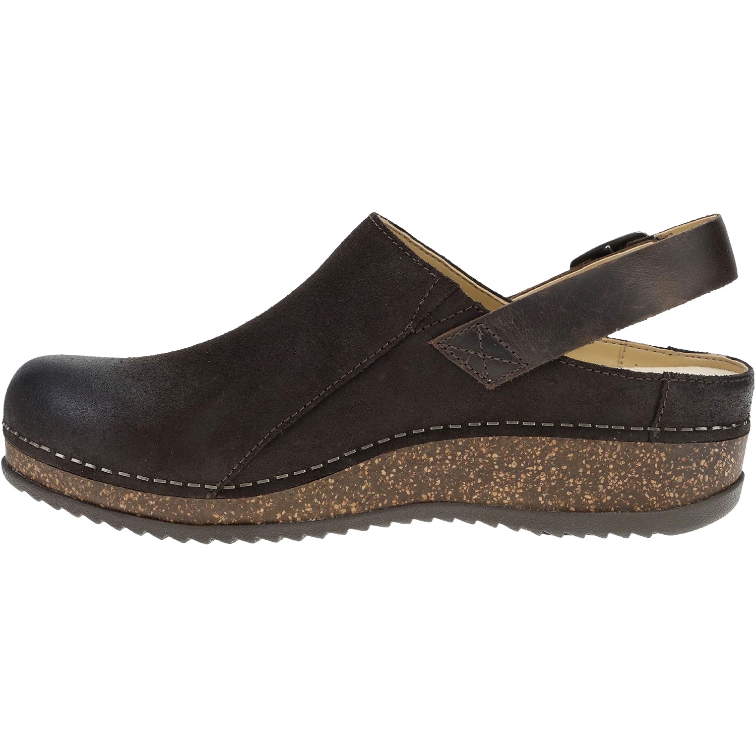 Womens Dansko Women's Dansko Merrin Chocolate Burnished Suede Chocolate Burnished Suede